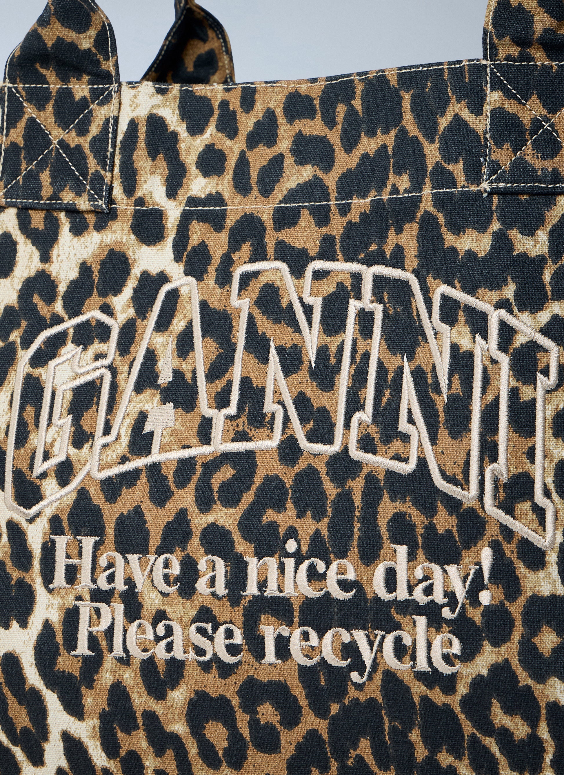 Ganni Women Large Easy Shopper Tote Bag GANNI