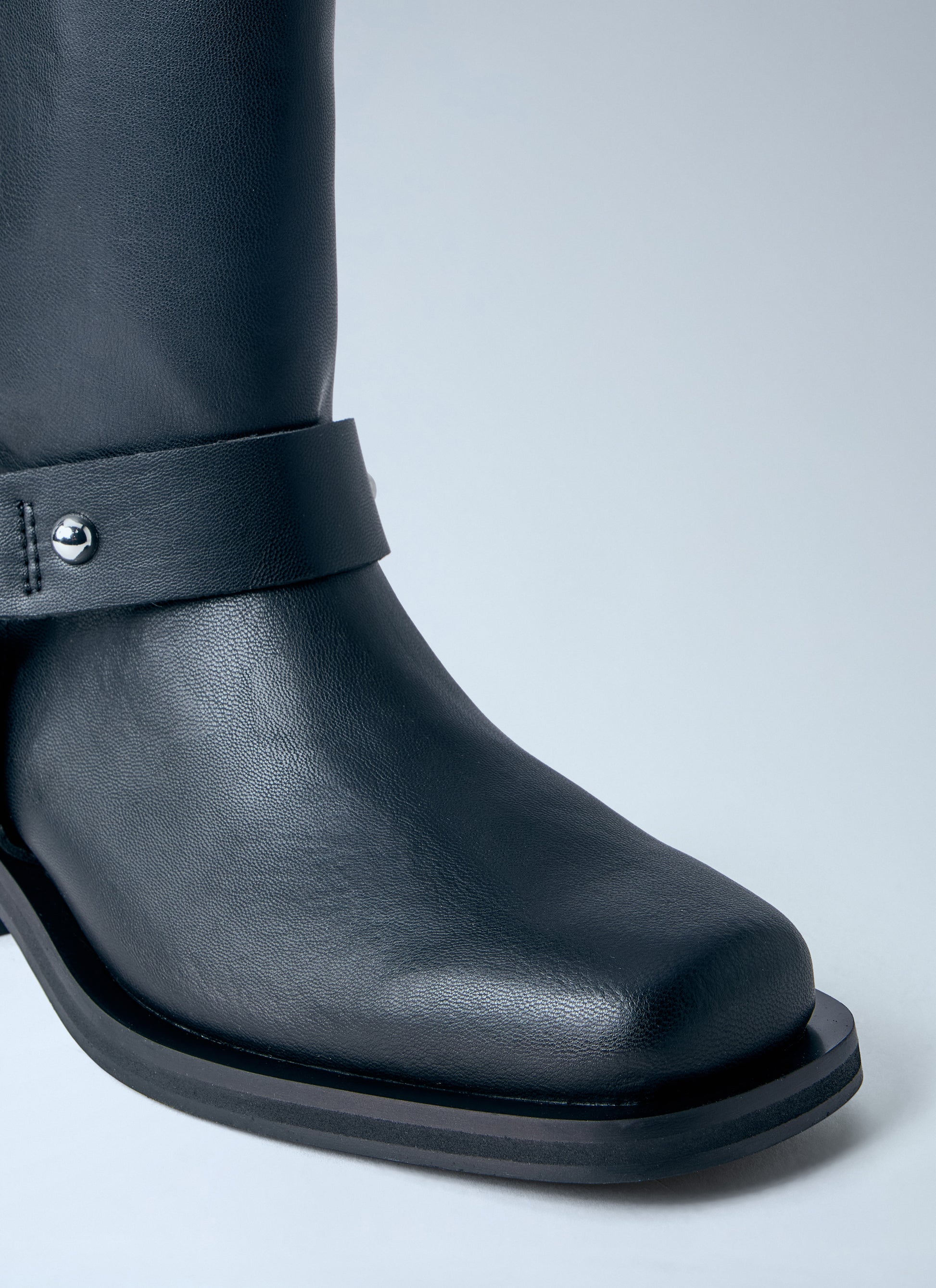 Ganni Women Mid Shaft Biker Boots GANNI