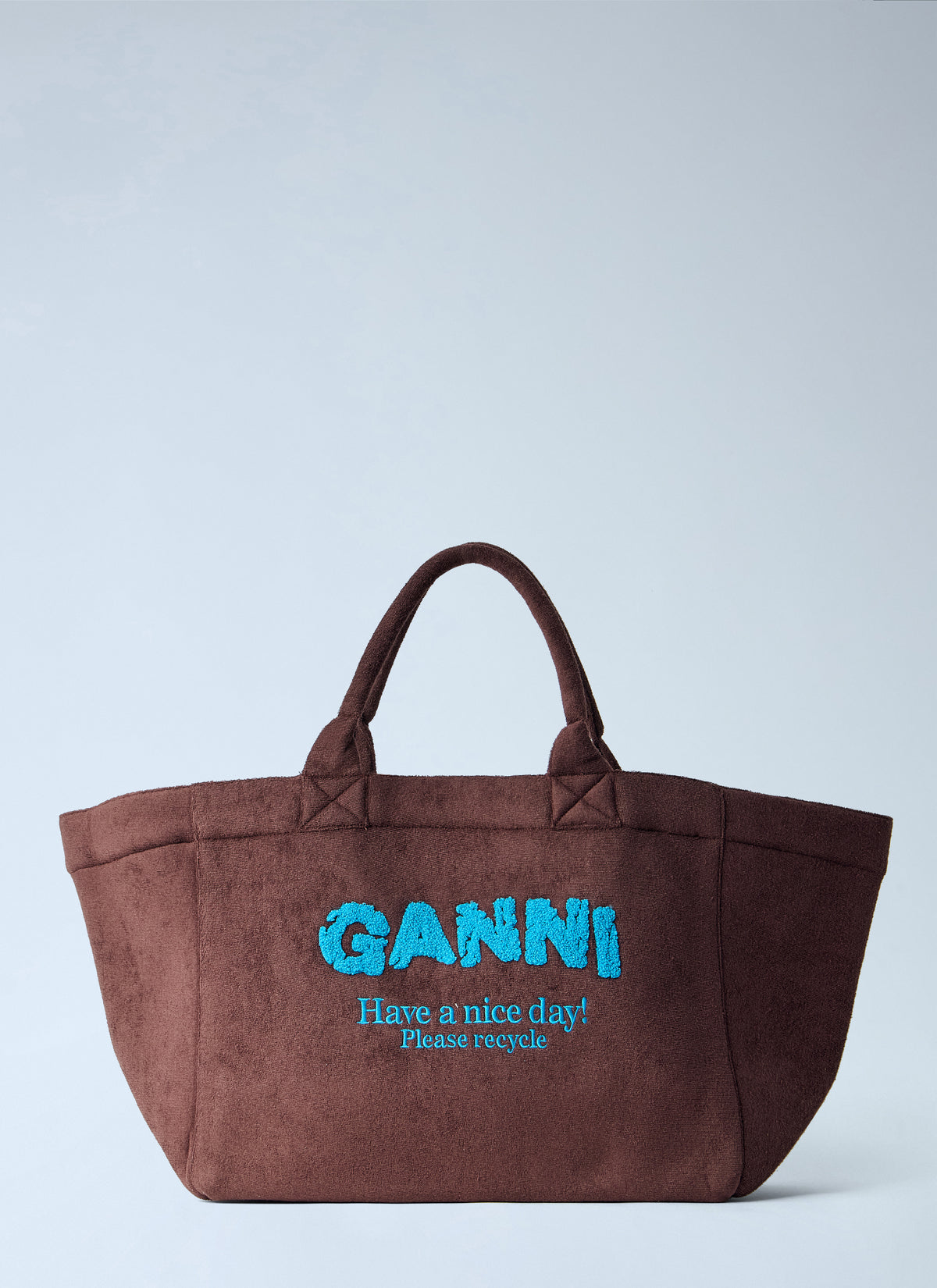Ganni Women Xxl Reversible Tote Bag GANNI