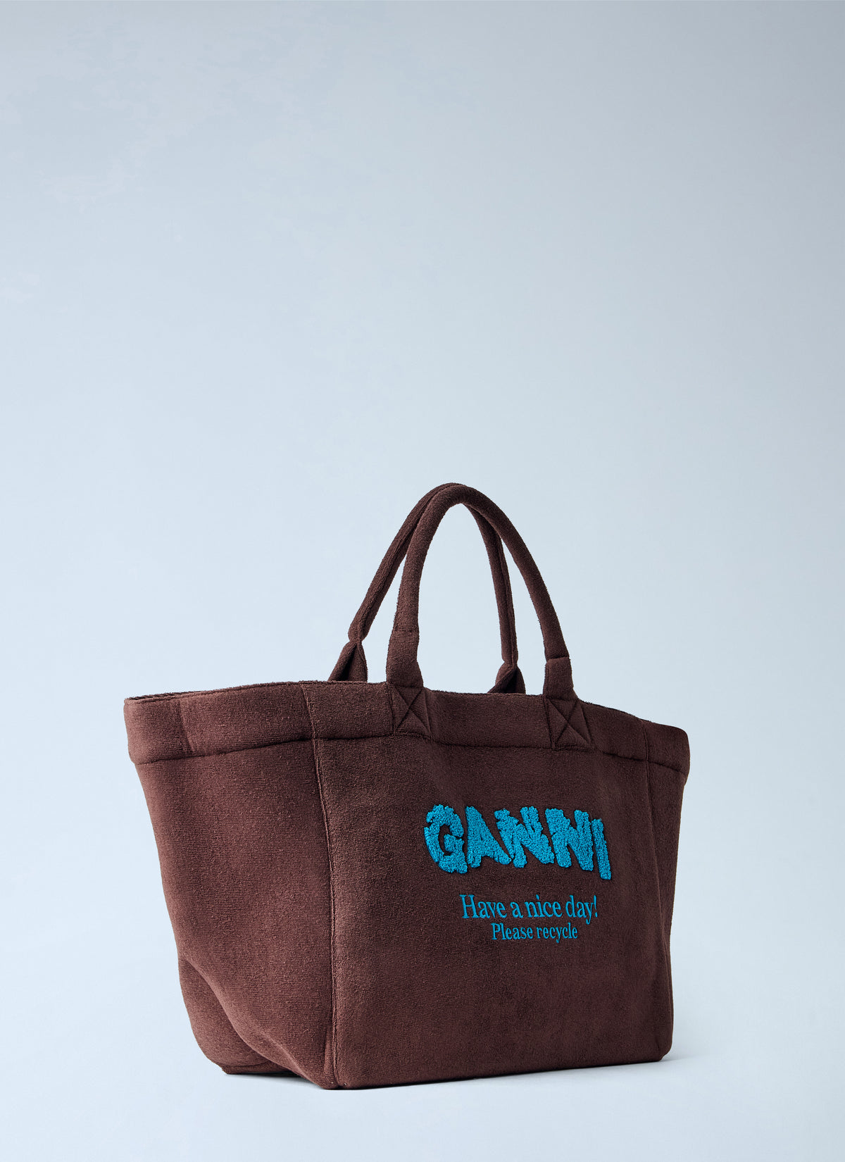 Ganni Women Xxl Reversible Tote Bag GANNI