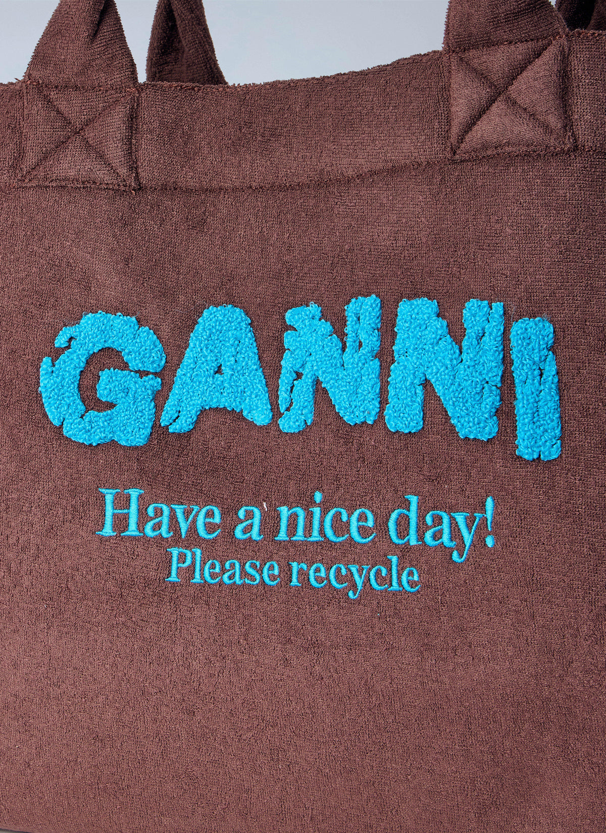 Ganni Women Xxl Reversible Tote Bag GANNI