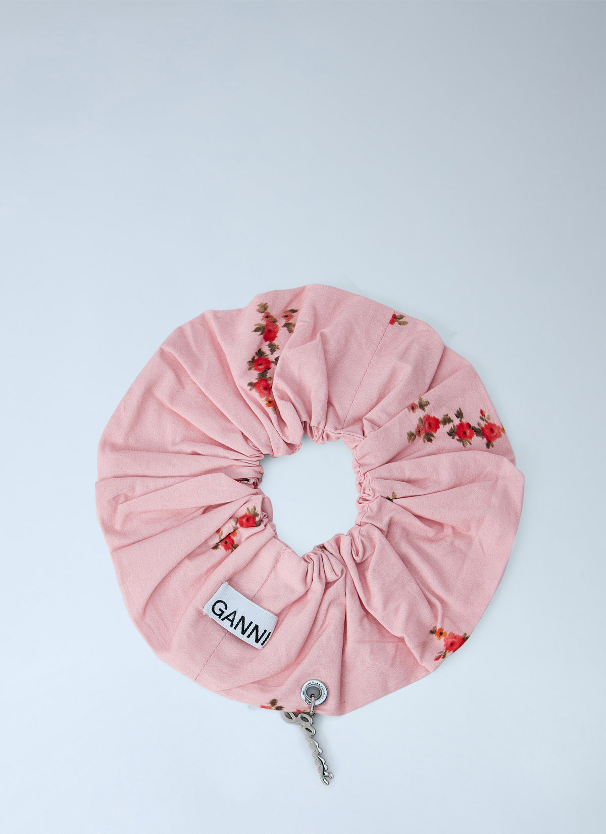 Ganni Women Scrunchie Printed Cotton GANNI