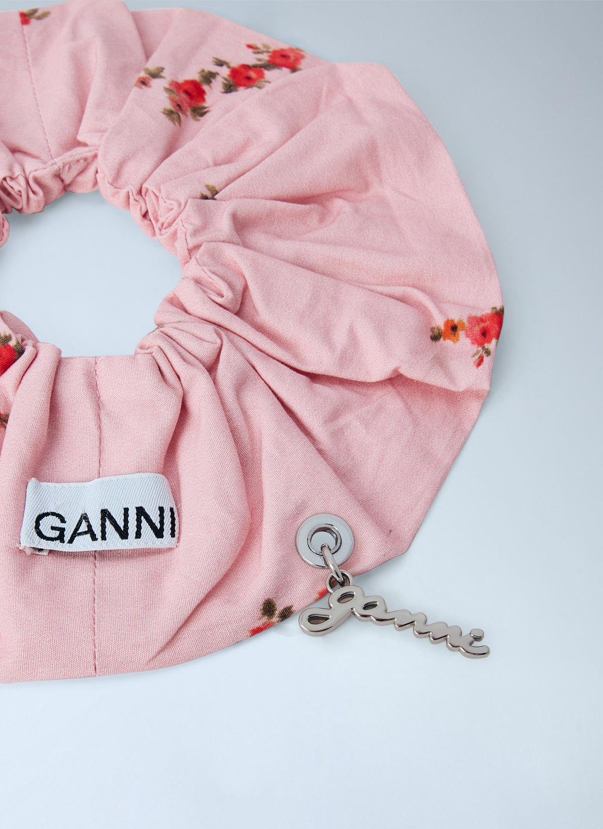 Ganni Women Scrunchie Printed Cotton GANNI