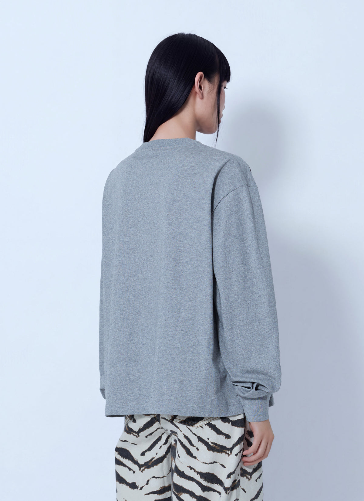 Ganni Women Basic Cotton Jersey Longsleeve GANNI