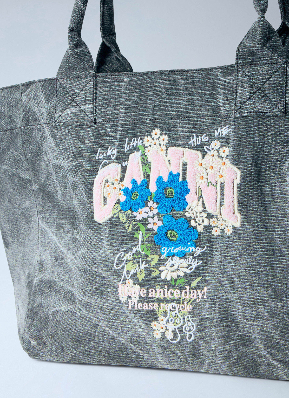 Ganni Women Medium Trapeze Shopping Bag GANNI