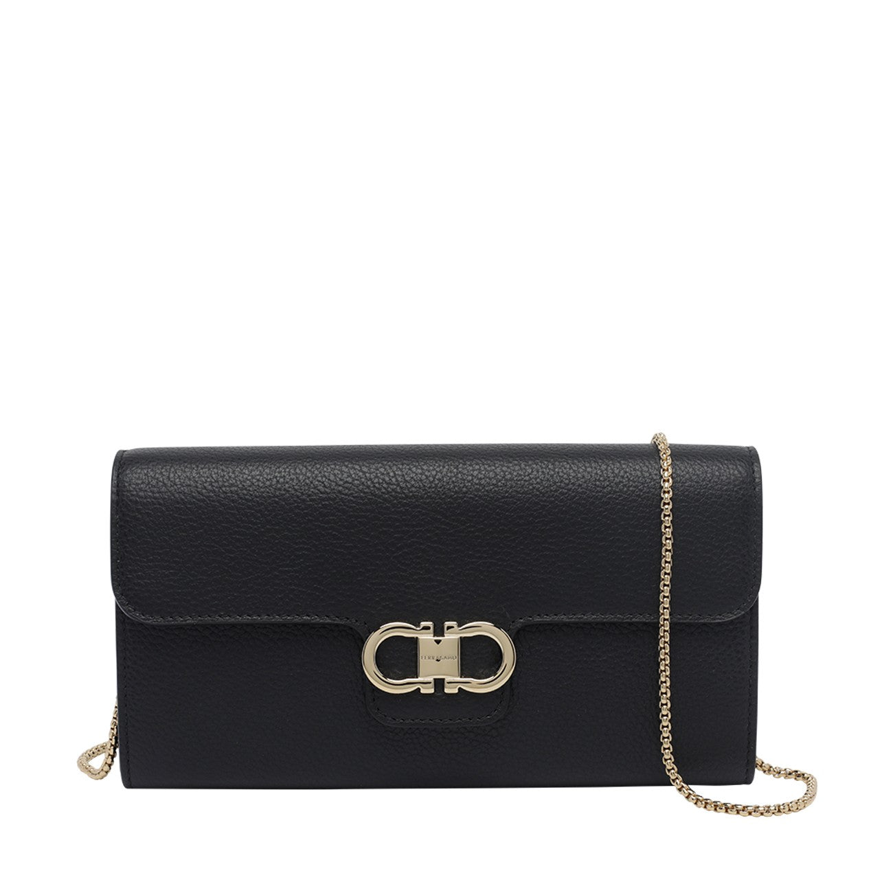 Ferragamo Women Gancini Chain Wallet FERRAGAMO