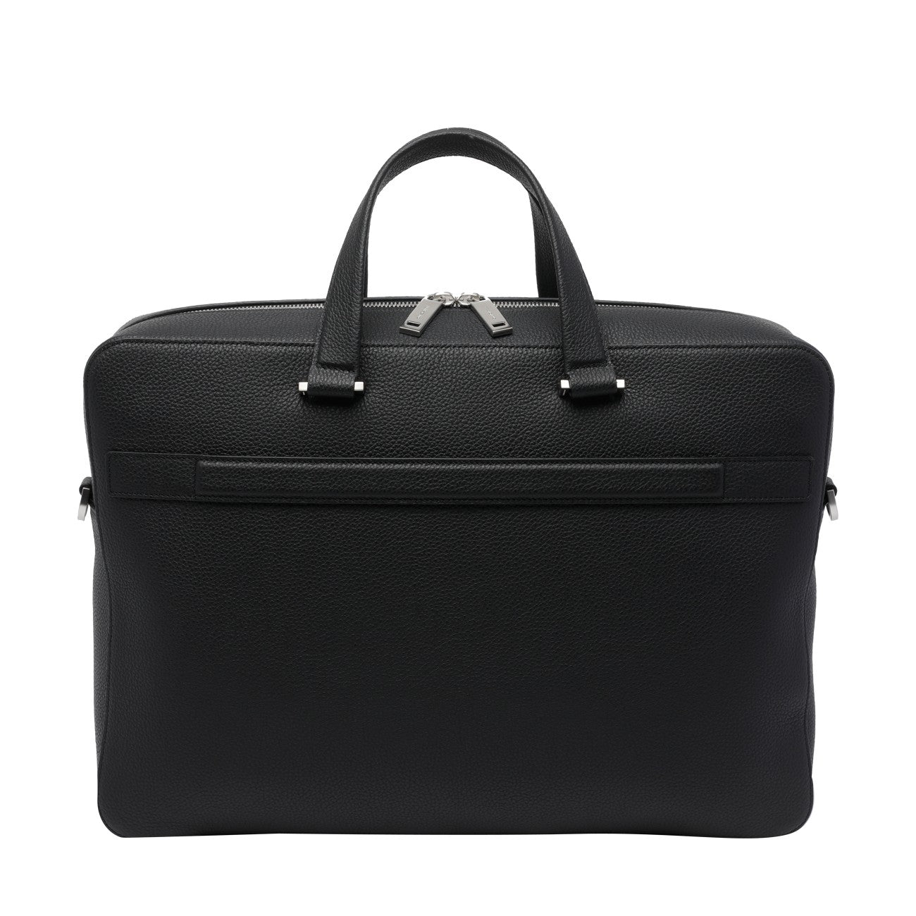 Ferragamo Men Gancini Embossed Briefcase FERRAGAMO
