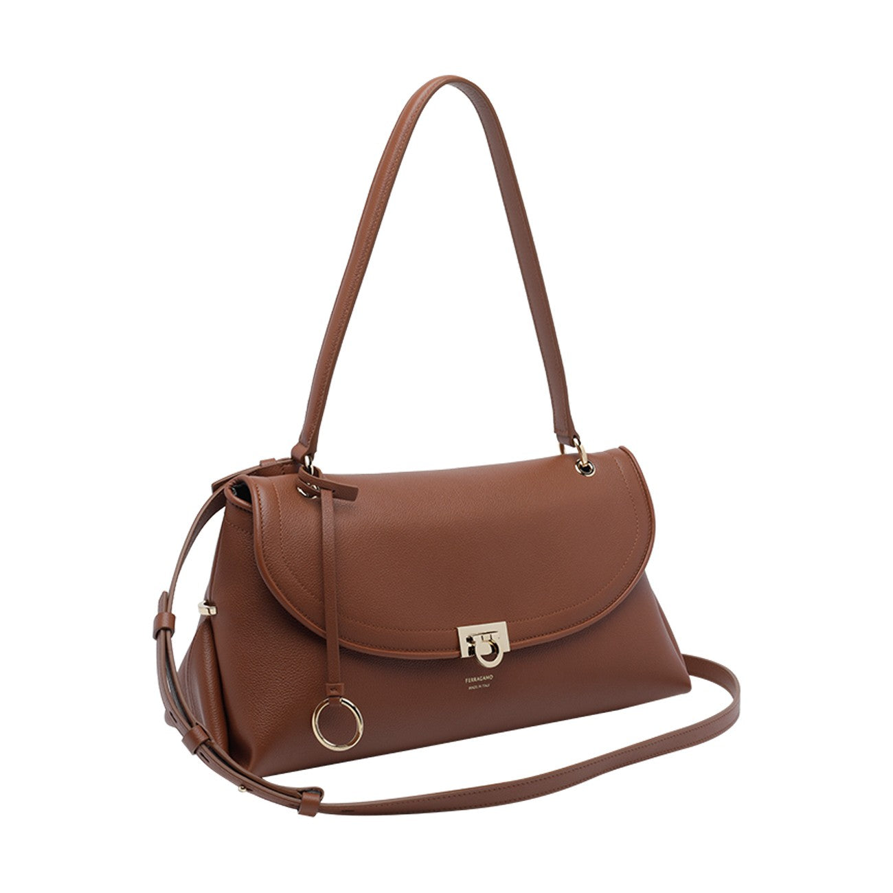 Ferragamo Women Gancini Logo Shoulder Bag FERRAGAMO