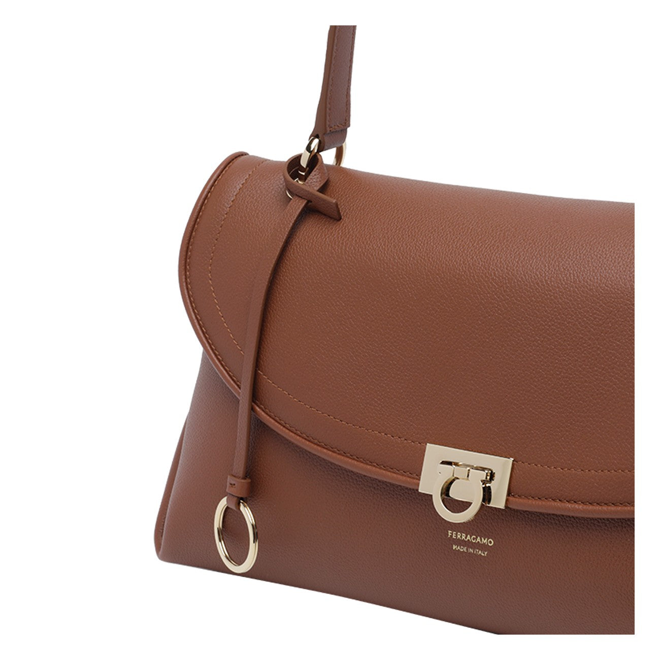 Ferragamo Women Gancini Logo Shoulder Bag FERRAGAMO