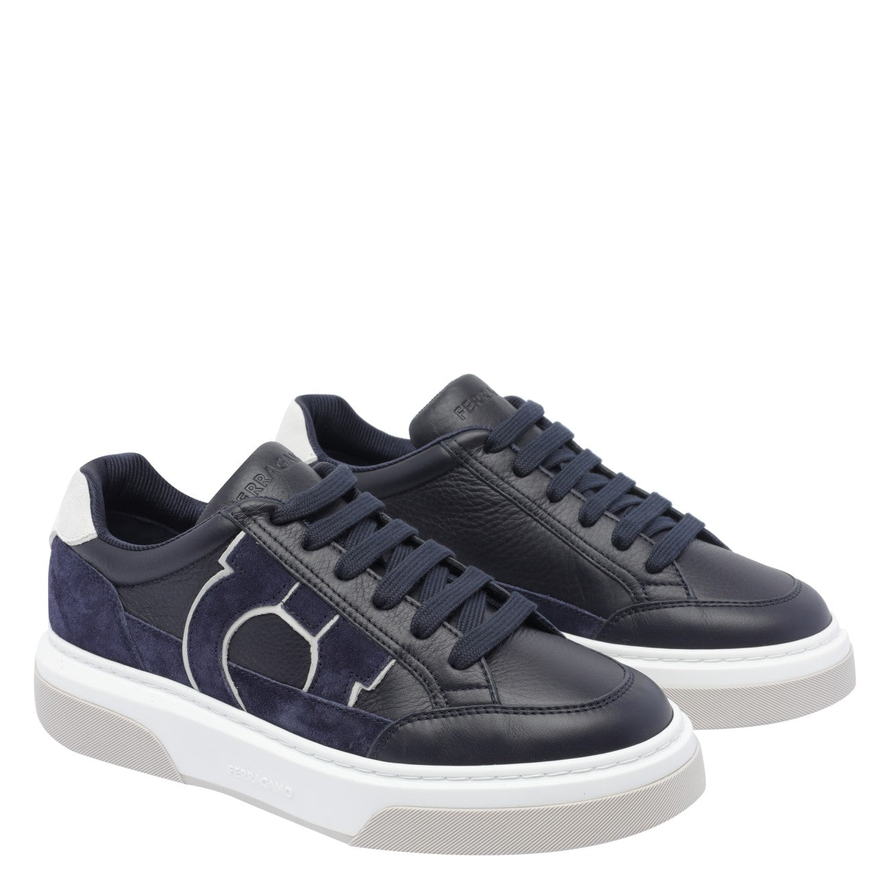 Ferragamo Men Gancini Low Sneakers FERRAGAMO