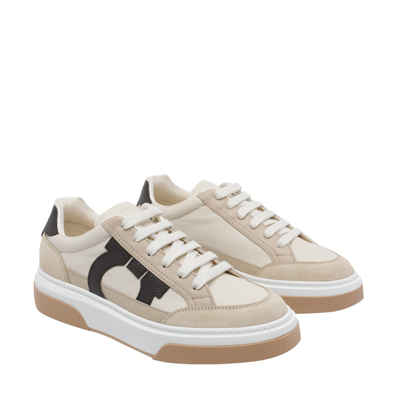 Ferragamo Men Gancini Low Sneakers FERRAGAMO