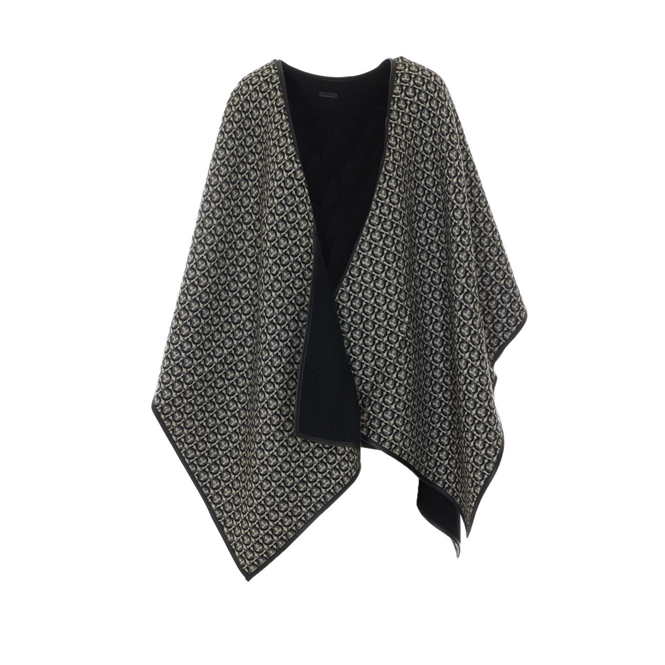 Ferragamo Women Gancini Reversible Poncho FERRAGAMO