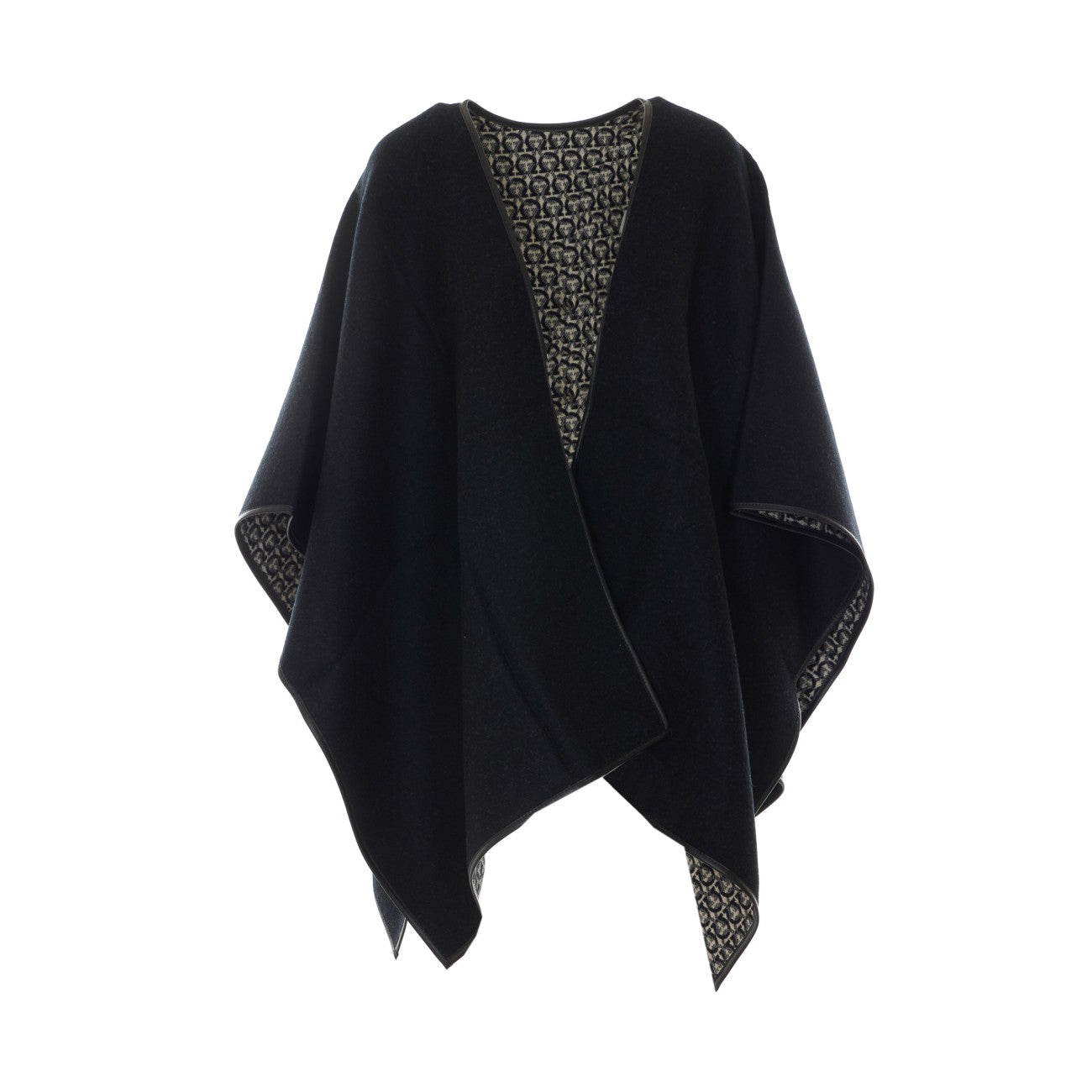 Ferragamo Women Gancini Reversible Poncho FERRAGAMO