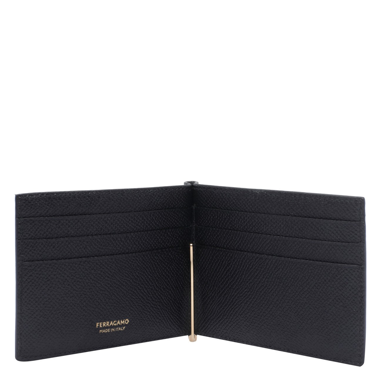 Ferragamo Men Gancini Wallet With Clip FERRAGAMO