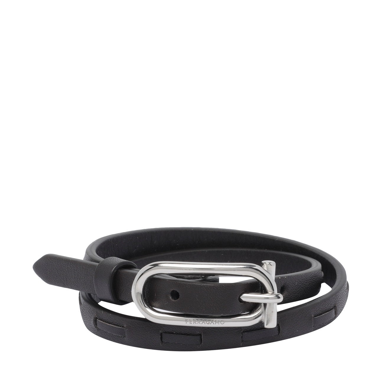 Ferragamo Men Gancini Wrap Bracelet FERRAGAMO