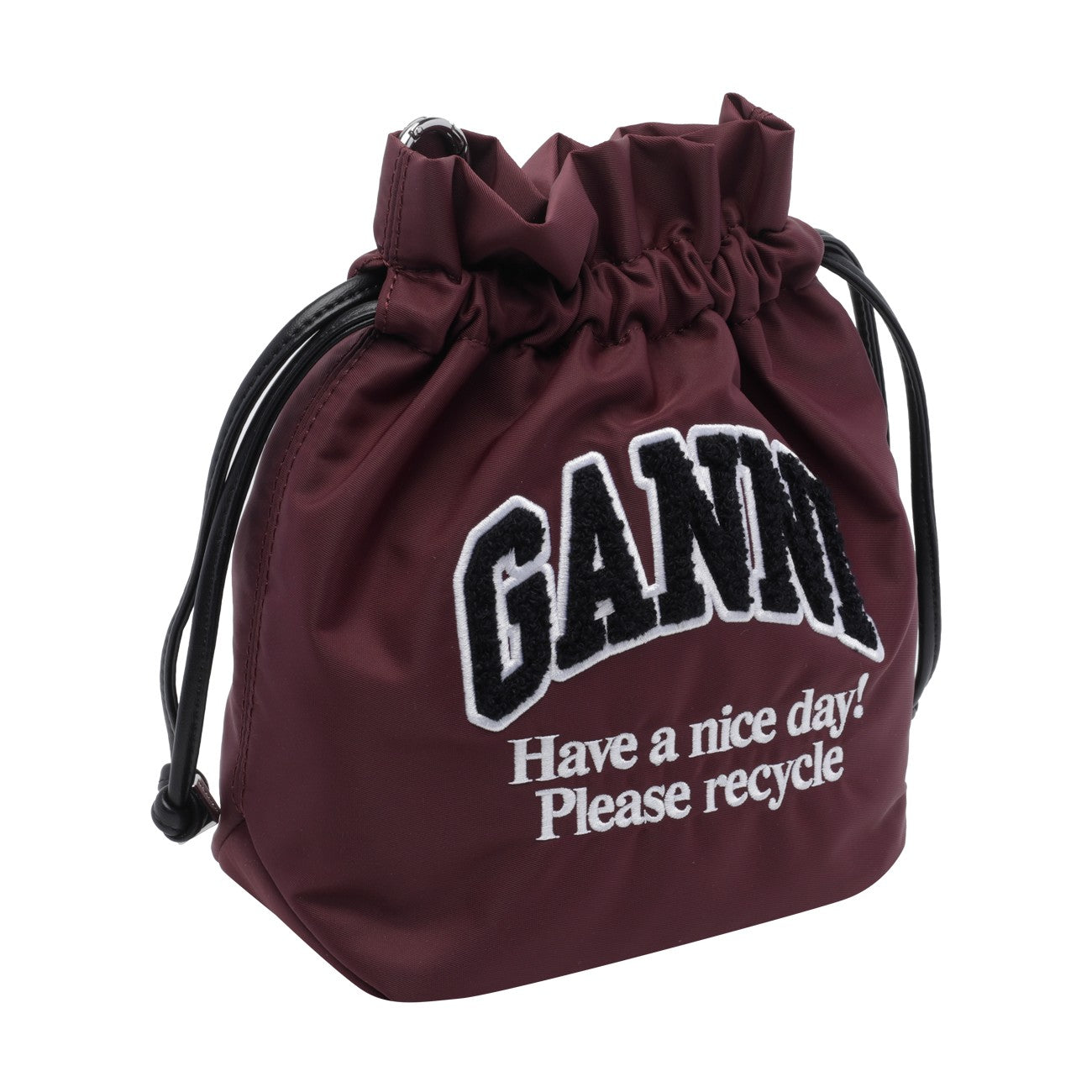 Ganni Women Ganni Logo Pouch GANNI