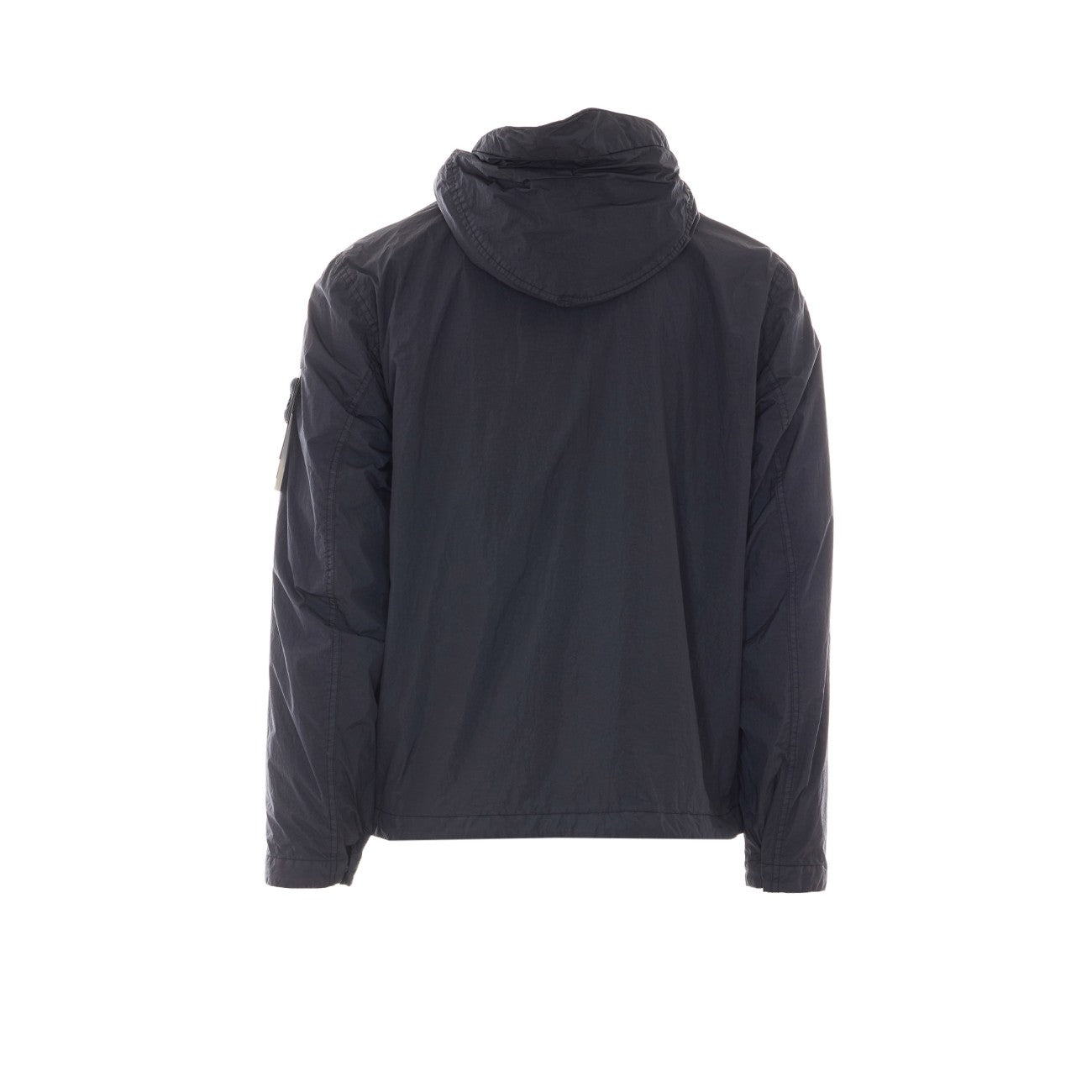 Stone Island Men Garment Dyed Crinkle Reps Ny Logo Jacket STONE ISLAND