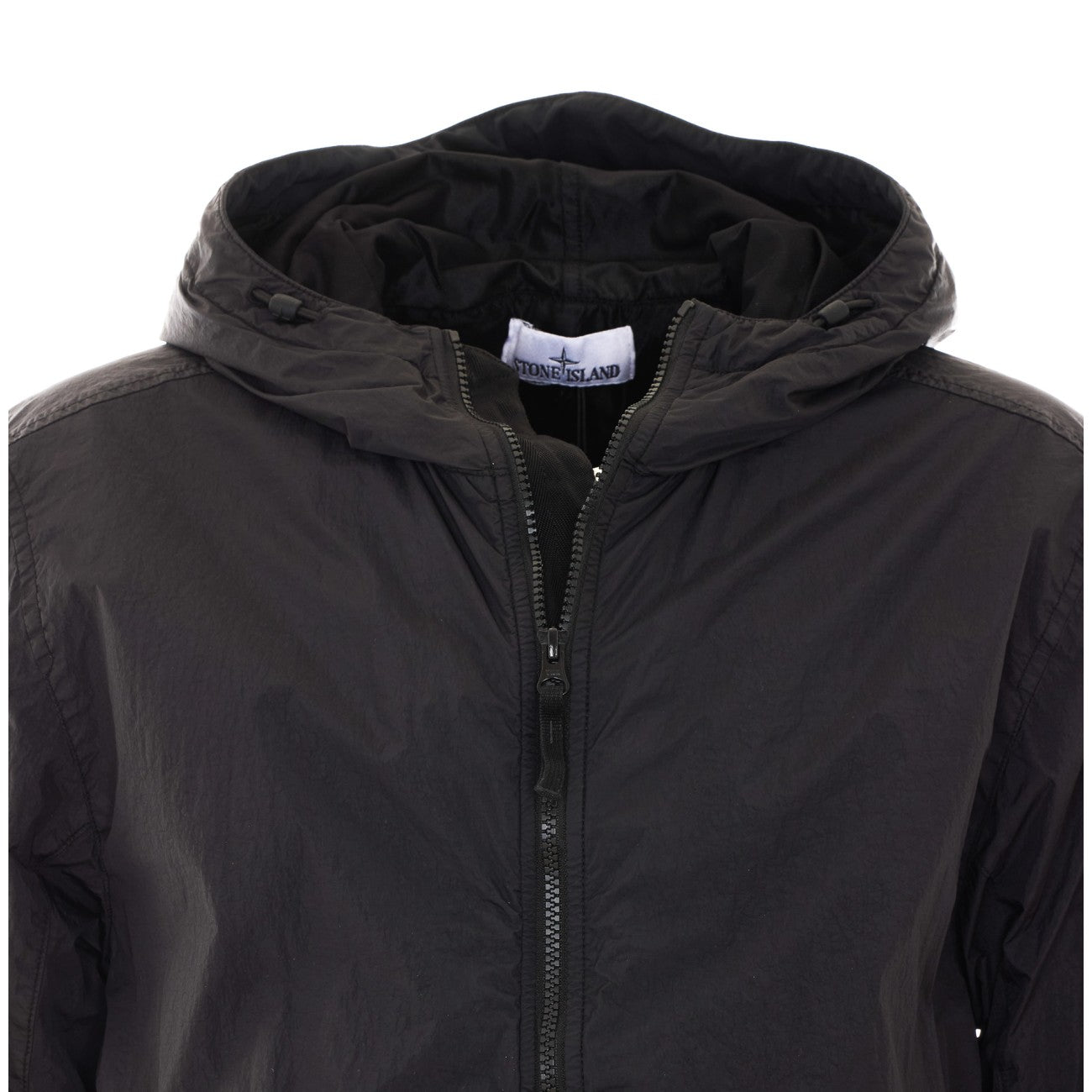 Stone Island Men Garment Dyed Crinkle Reps Ny Logo Jacket STONE ISLAND