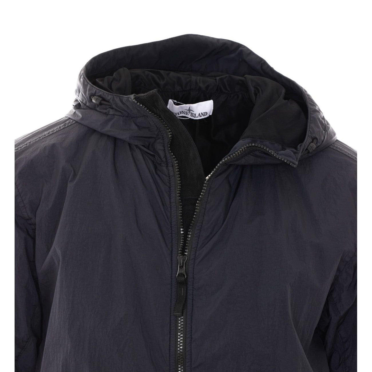 Stone Island Men Garment Dyed Crinkle Reps Ny Logo Jacket STONE ISLAND