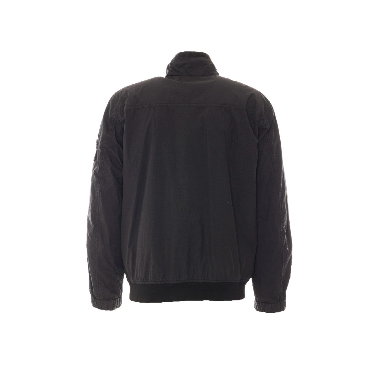 Stone Island Men Garment Dyed Crinkle Reps Ny Logo Jacket STONE ISLAND