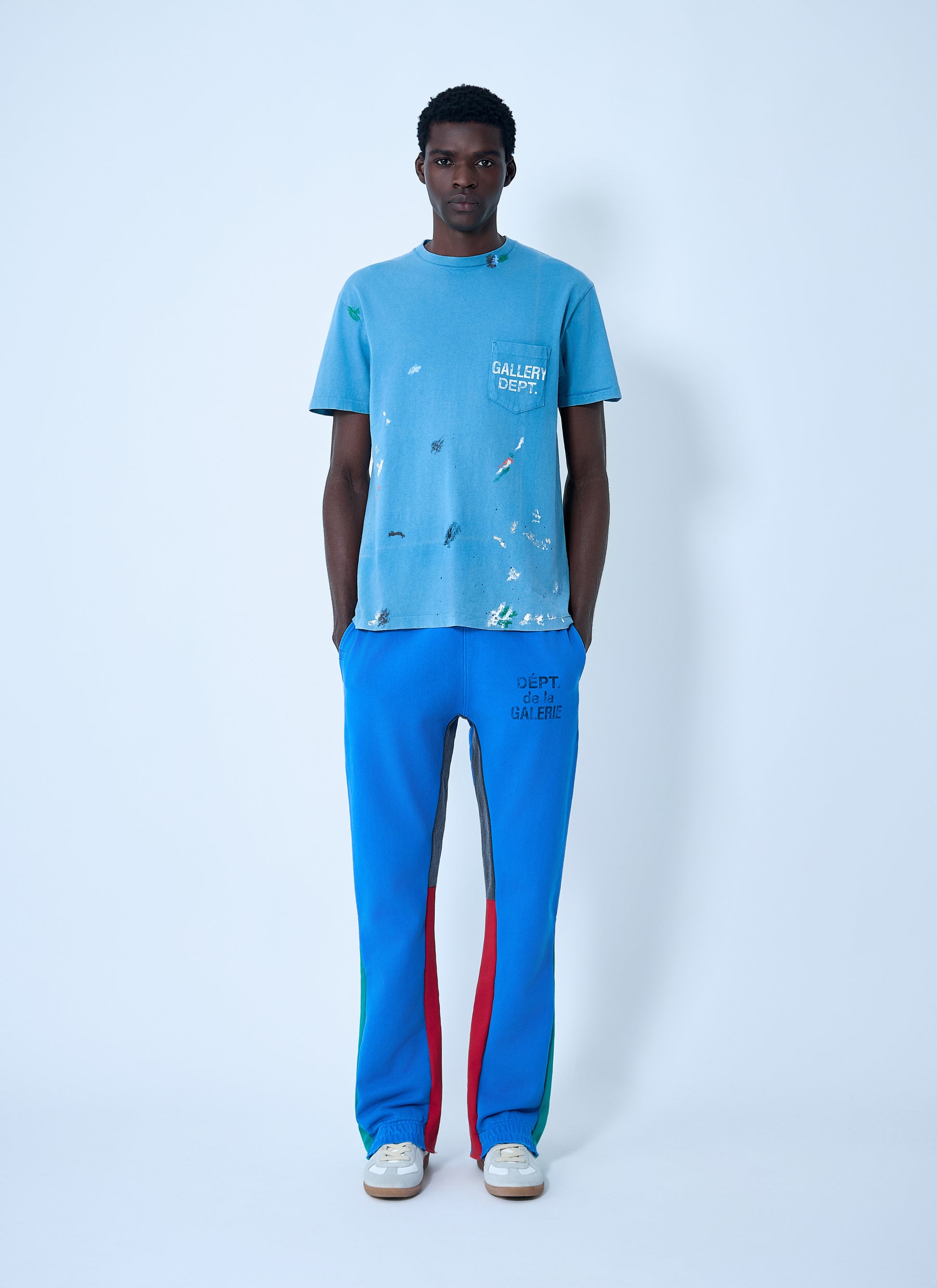 Gallery Dept. Men Logo Motif Flare Track Pants GALLERY DEPT.