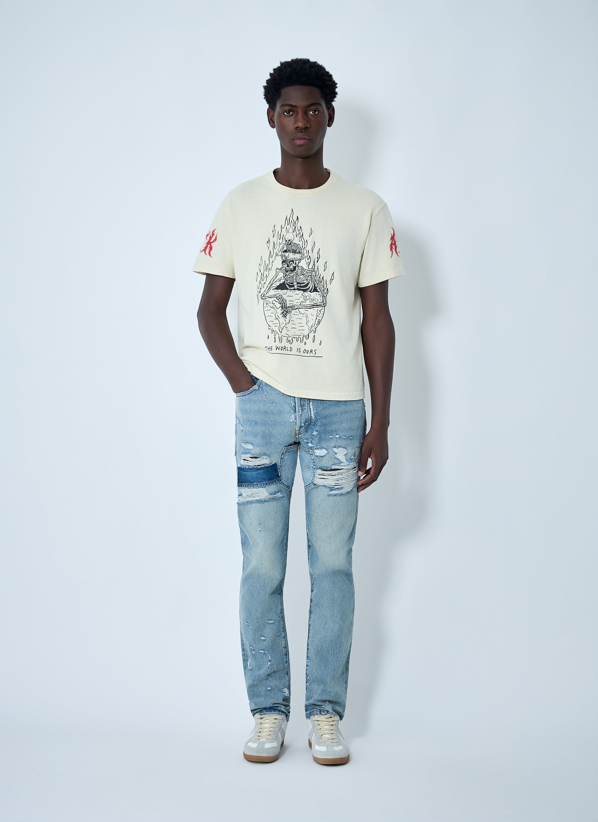 Gallery Dept. Men The World Is Ours T-Shirt Gallery Dept.