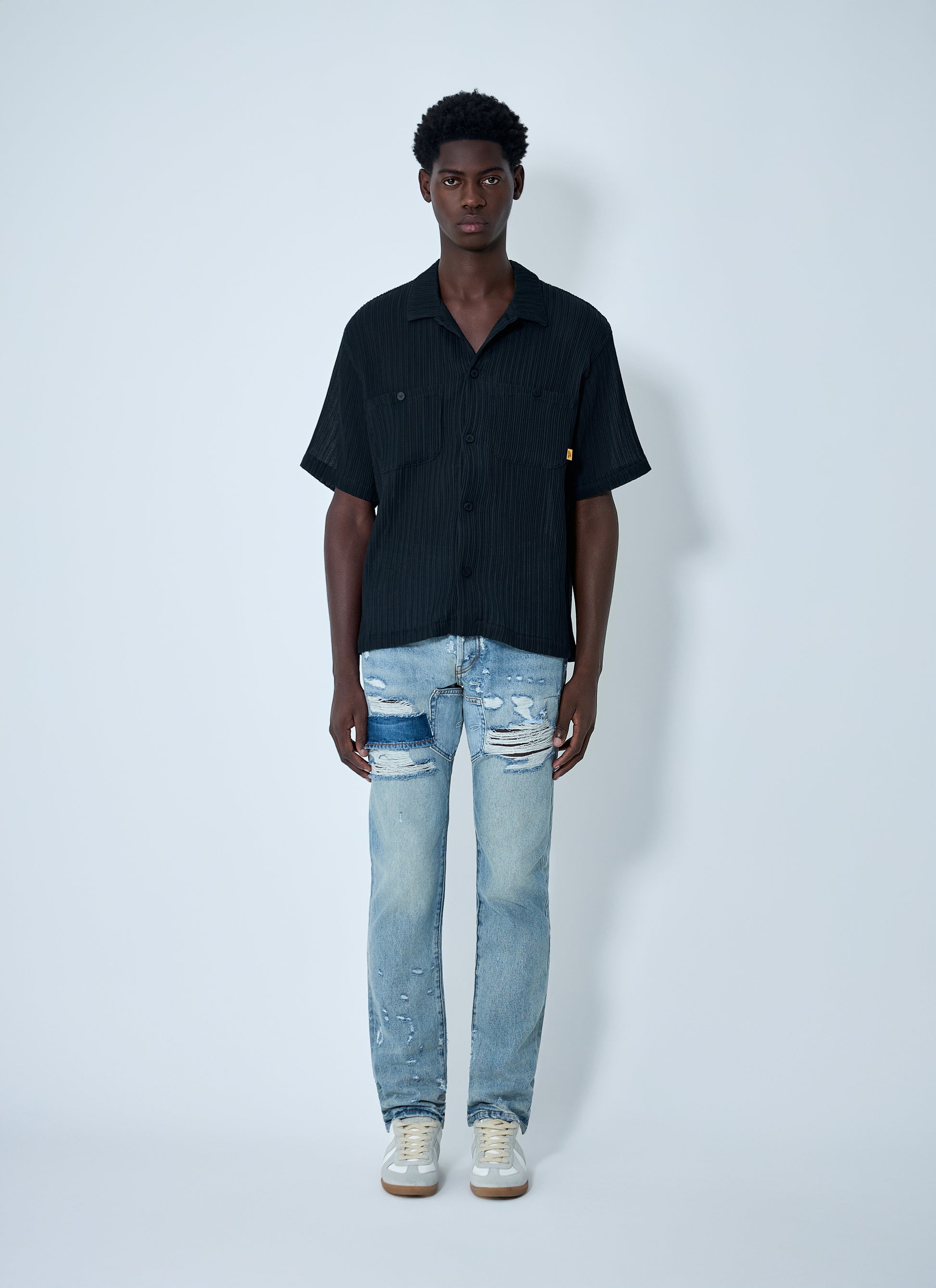 Gallery Dept. Men Pleated Shirt GALLERY DEPT.