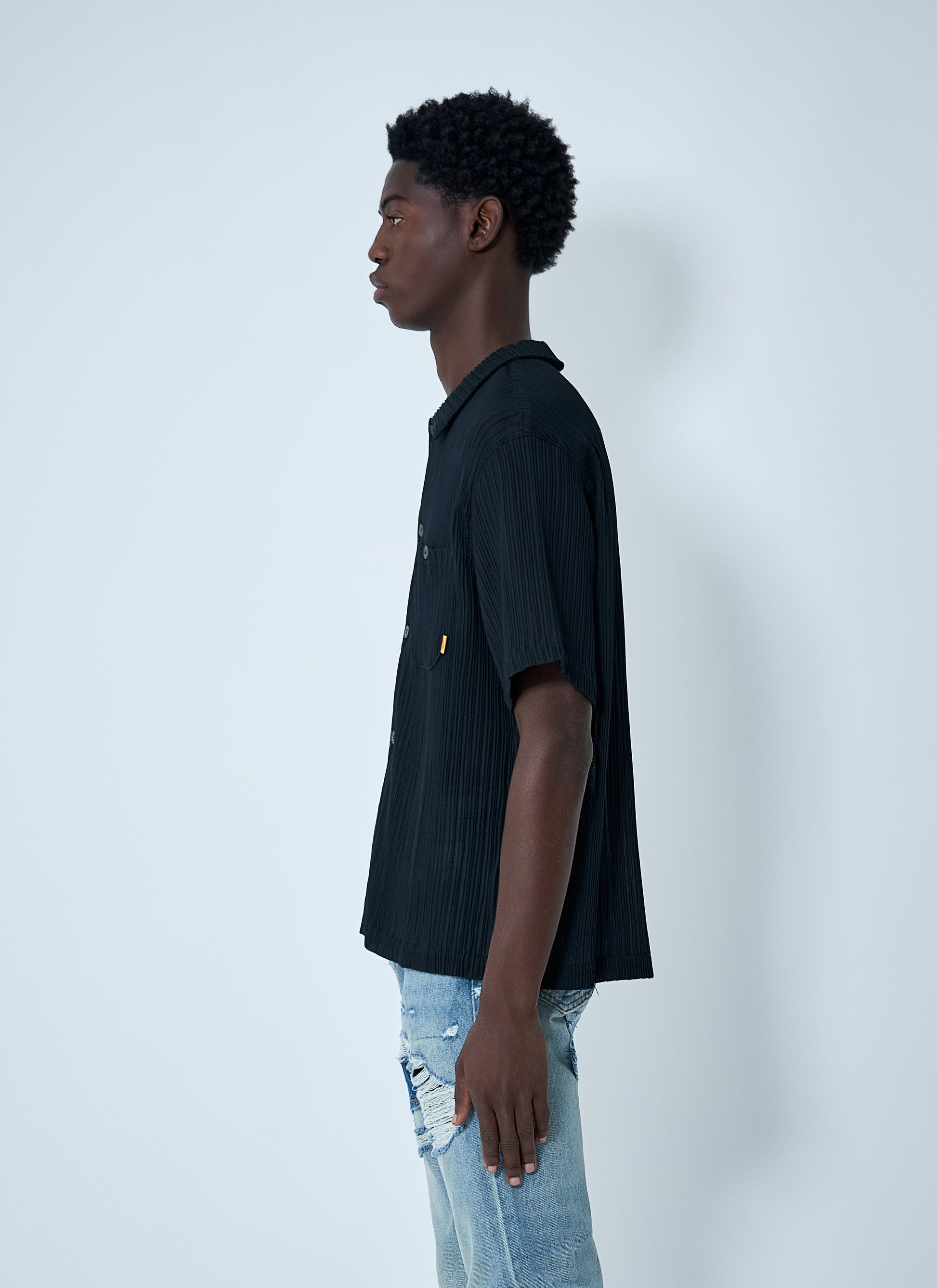 Gallery Dept. Men Pleated Shirt GALLERY DEPT.