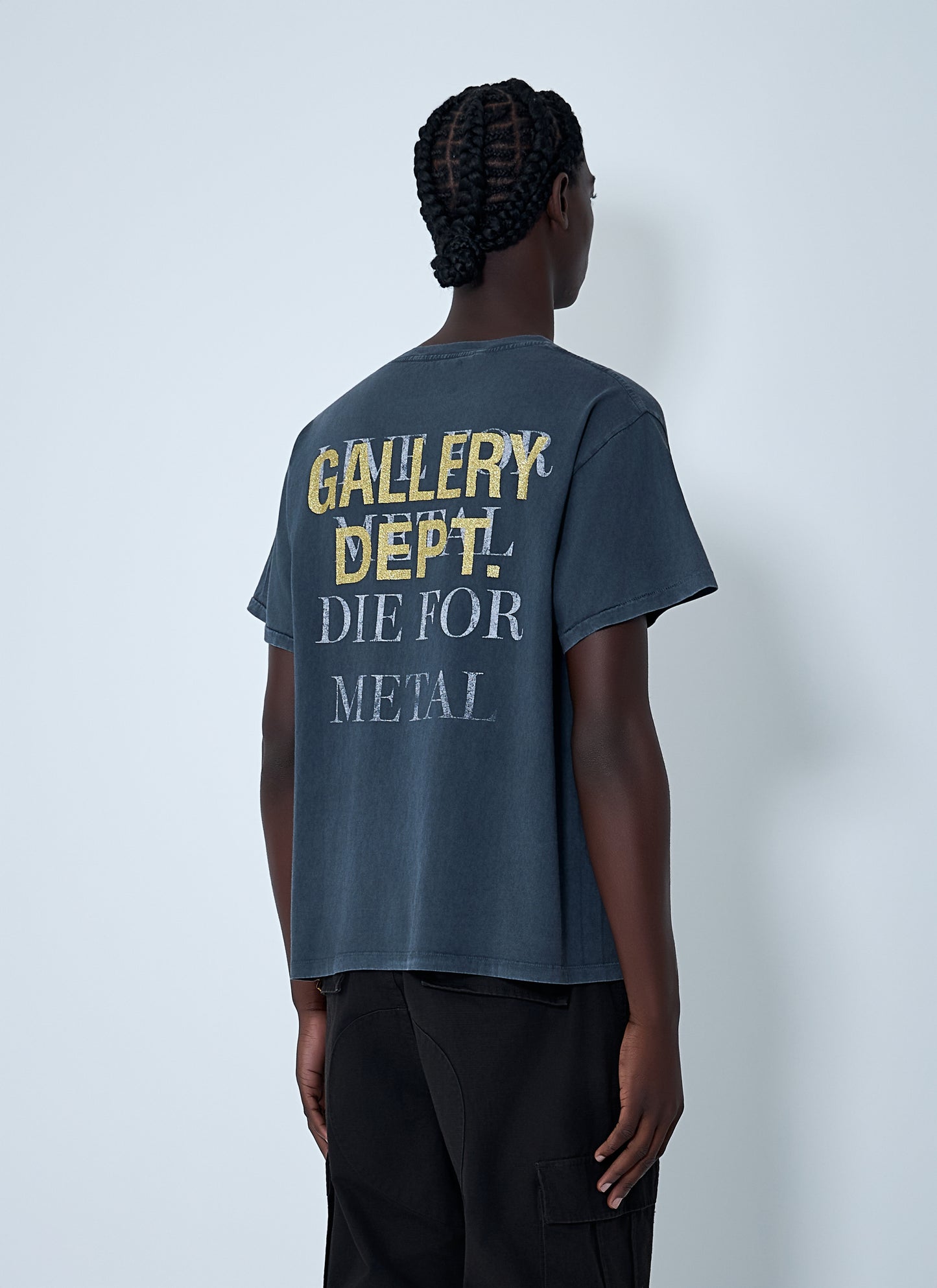Gallery Dept. Men Logo Motif T-Shirt GALLERY DEPT.