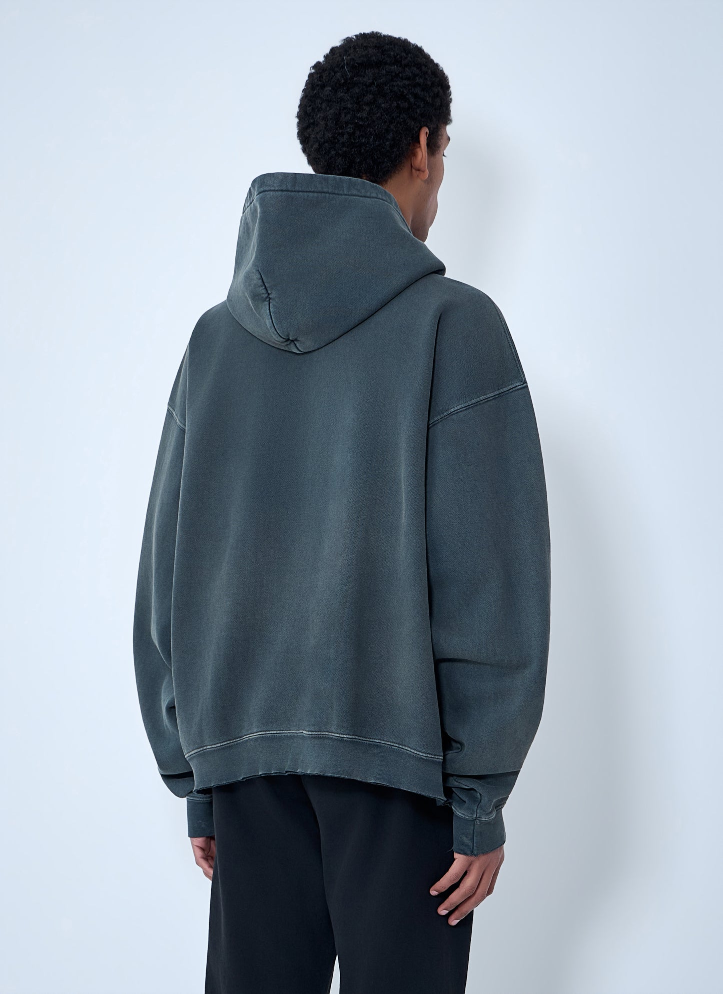 Gallery Dept. Men Oversized Cotton-Blend Hooded Sweatshirt GALLERY DEPT.
