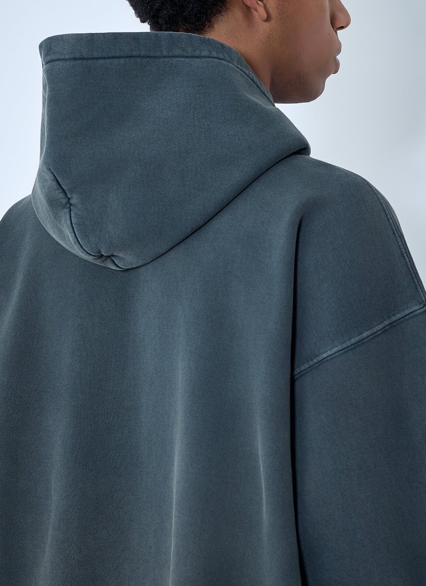 Gallery Dept. Men Oversized Cotton-Blend Hooded Sweatshirt GALLERY DEPT.