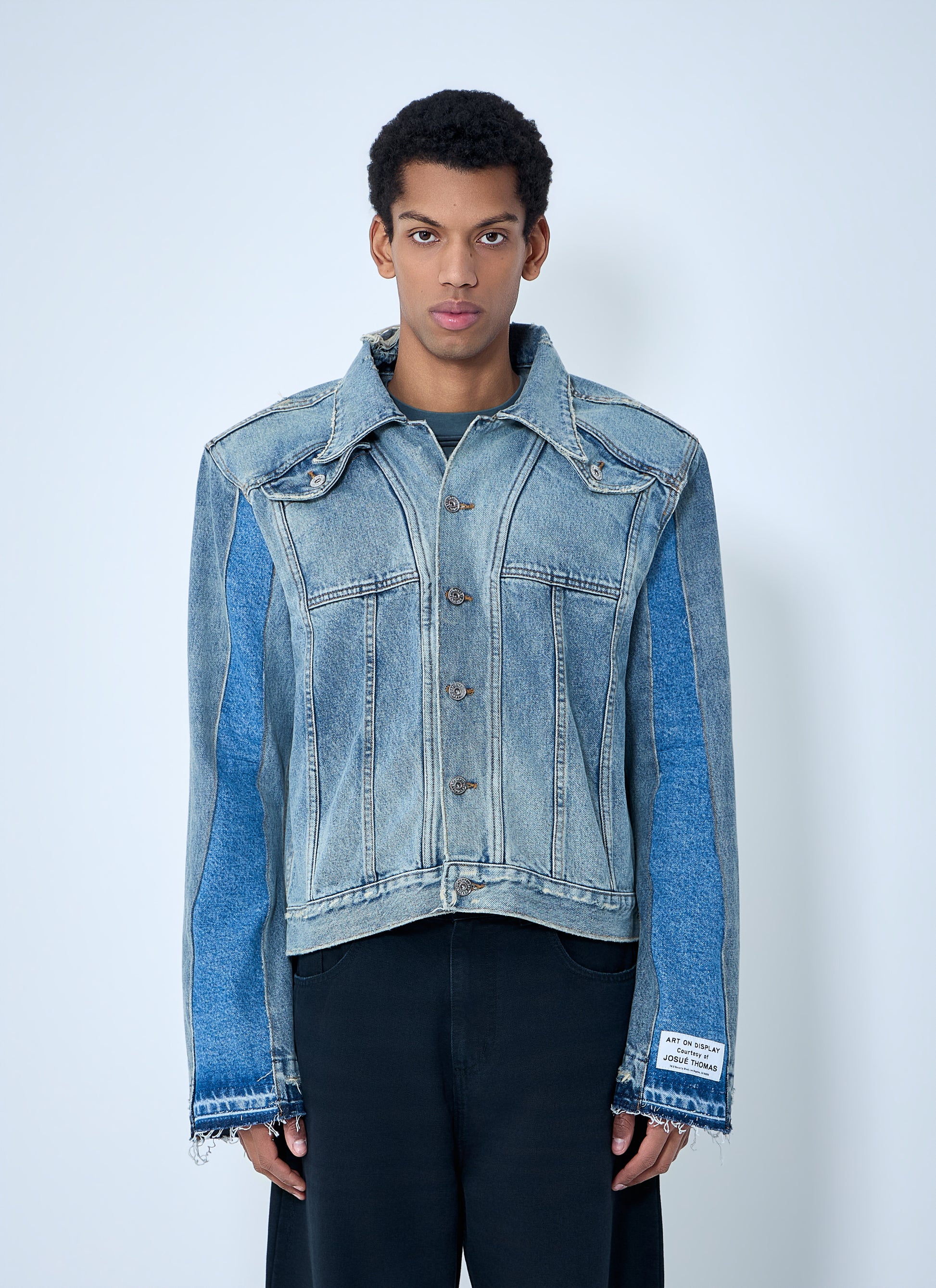 Gallery Dept. Men Panelled Denim Jacket Gallery Dept.
