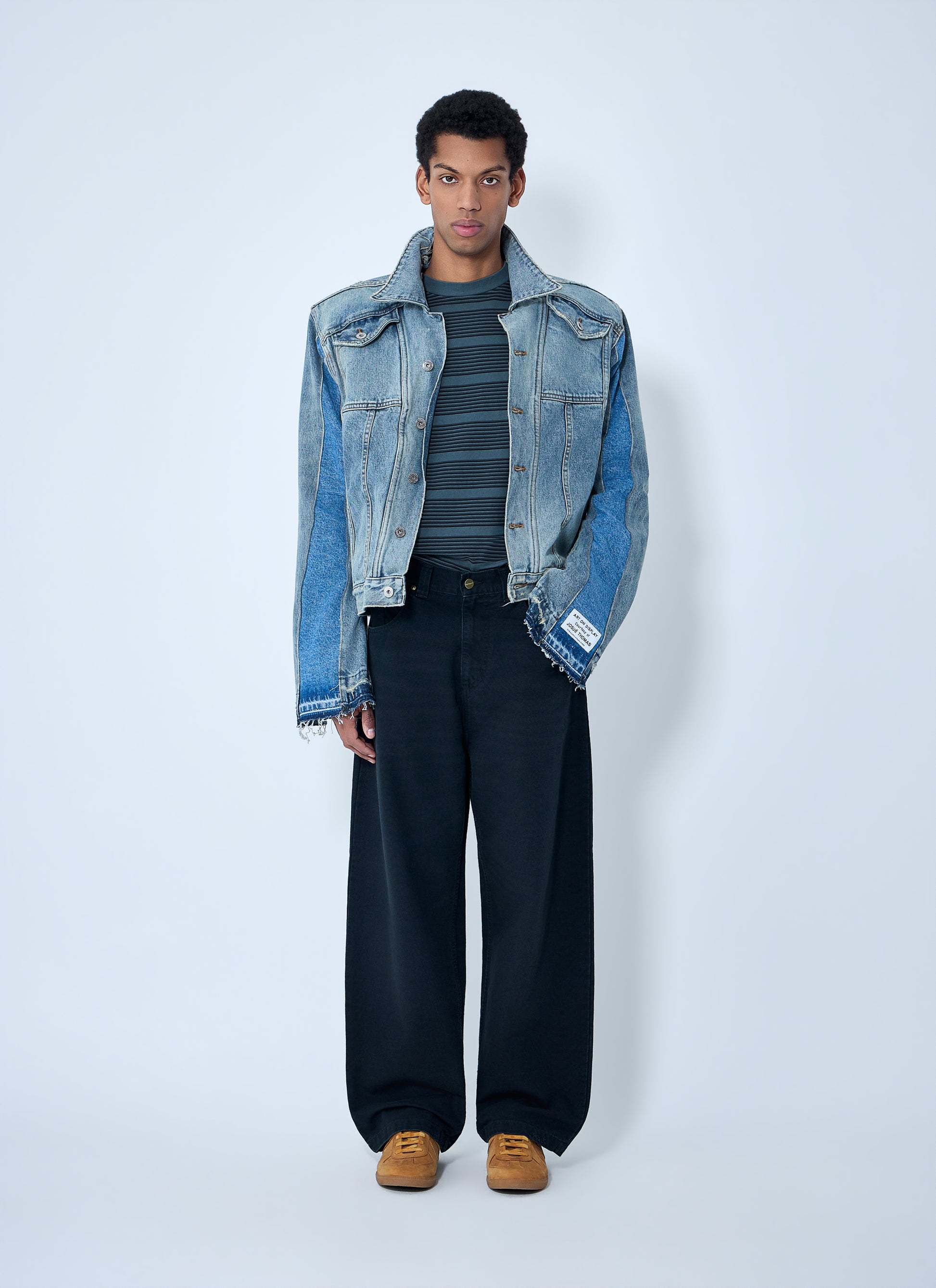 Gallery Dept. Men Panelled Denim Jacket Gallery Dept.