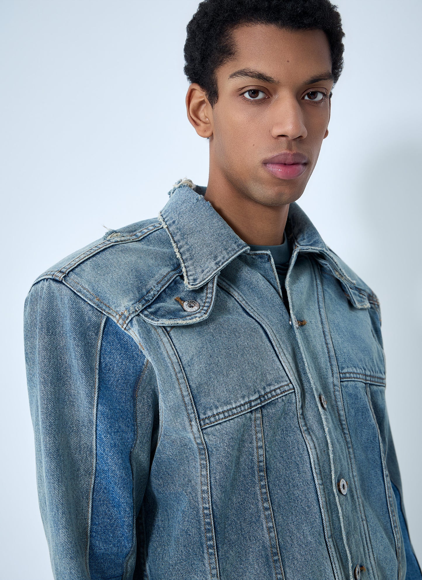 Gallery Dept. Men Panelled Denim Jacket Gallery Dept.
