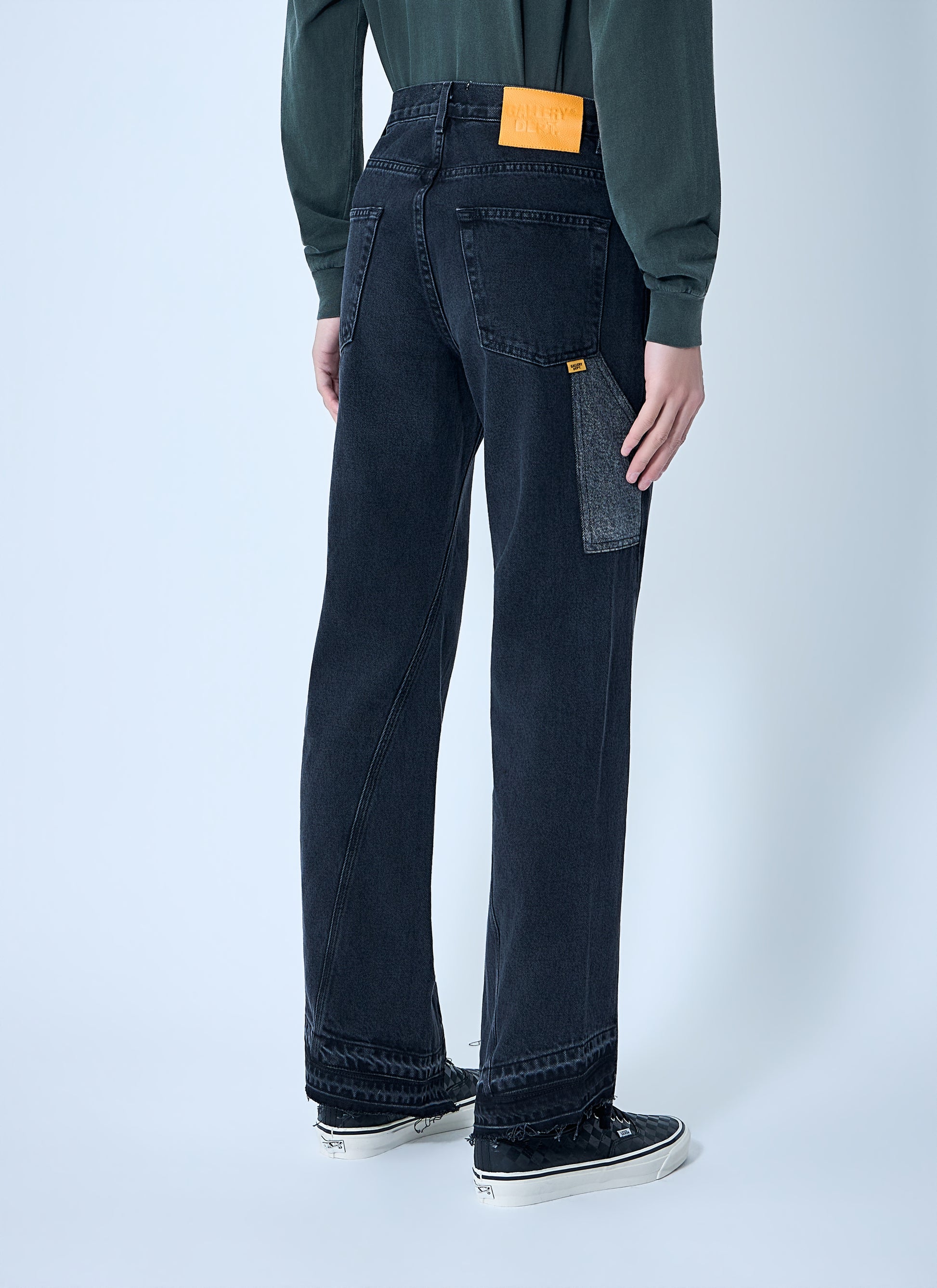 Gallery Dept. Men Twisted Wide Leg Jeans GALLERY DEPT.