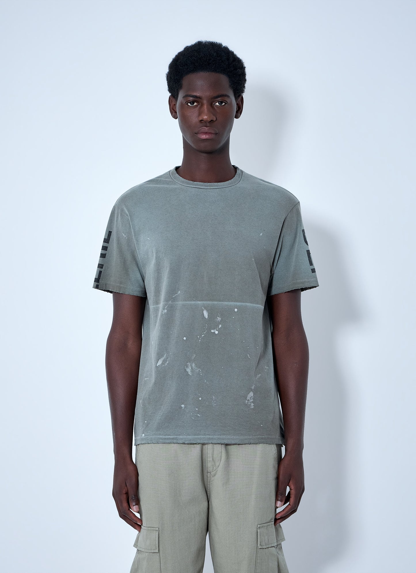 Gallery Dept. Men Distressed T-Shirt GALLERY DEPT.
