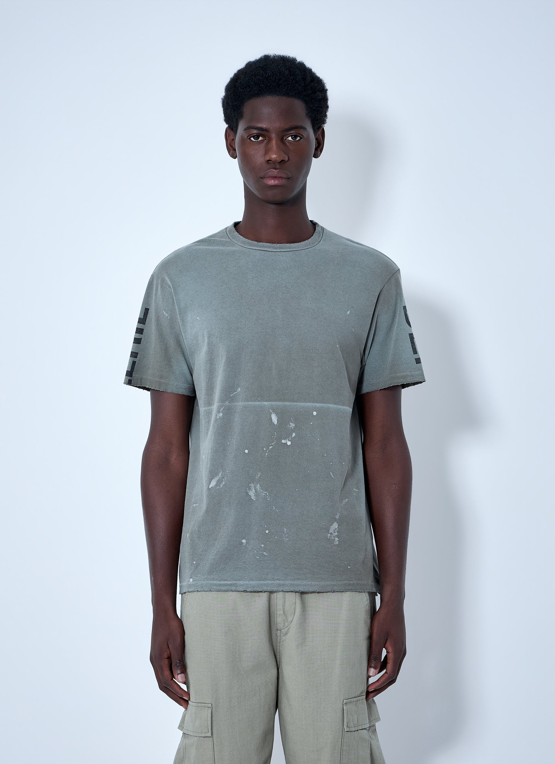 Gallery Dept. Men Distressed T-Shirt GALLERY DEPT.