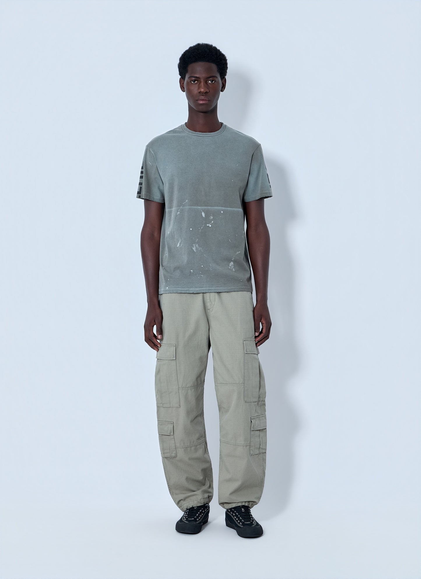Gallery Dept. Men Distressed T-Shirt GALLERY DEPT.