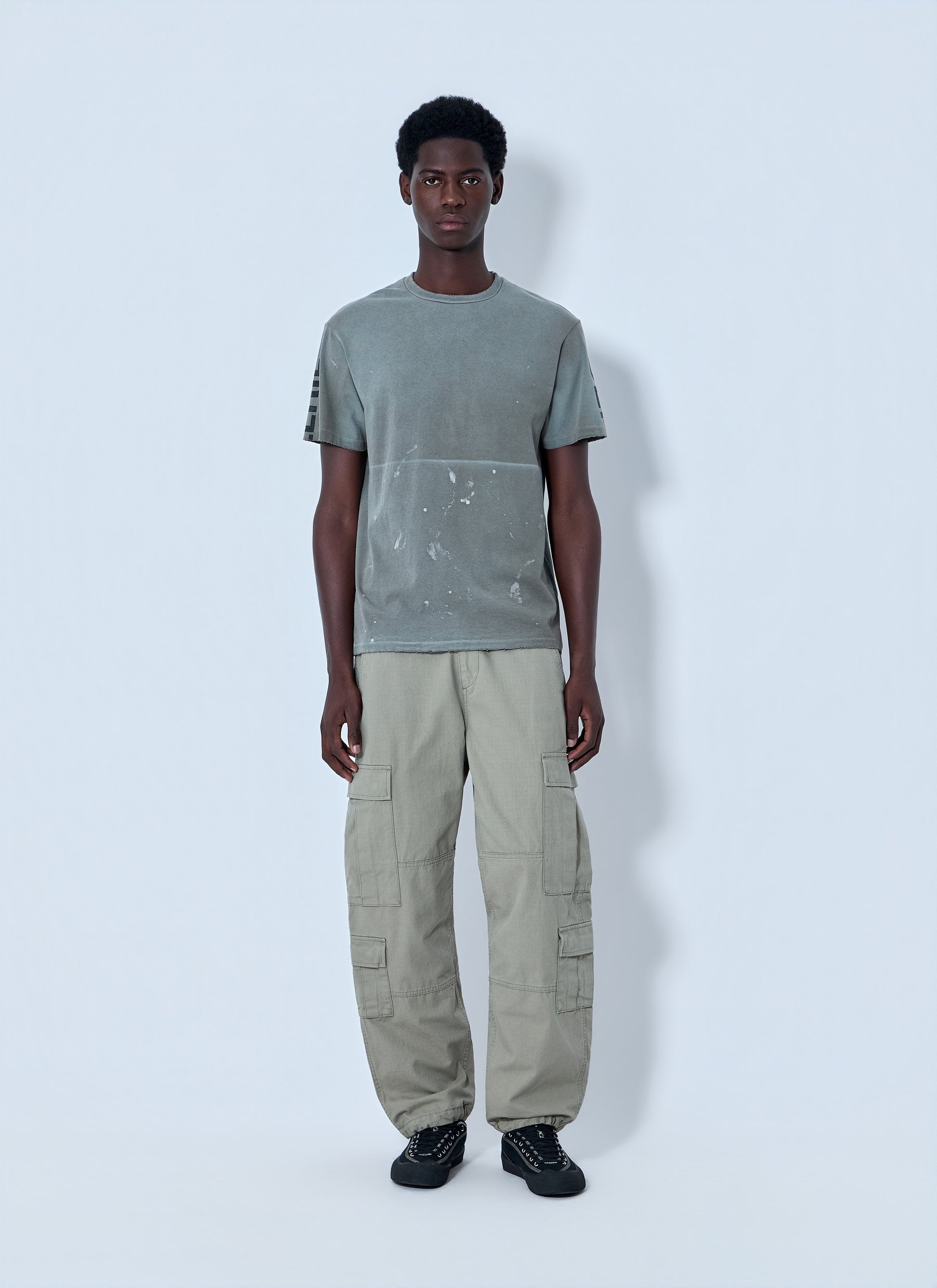 Gallery Dept. Men Distressed T-Shirt GALLERY DEPT.
