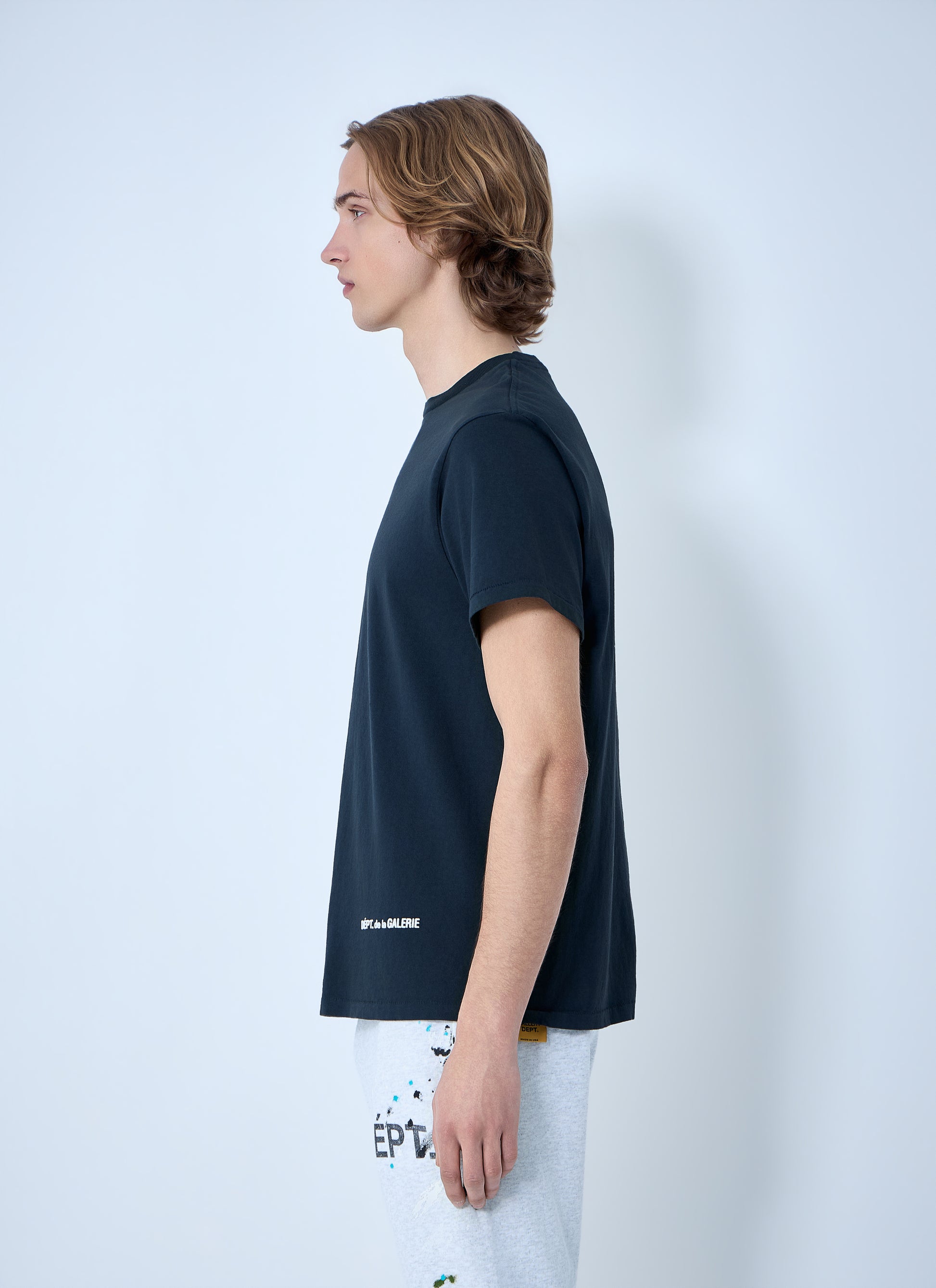 Gallery Dept. Men French Micro Logo T-Shirt GALLERY DEPT.