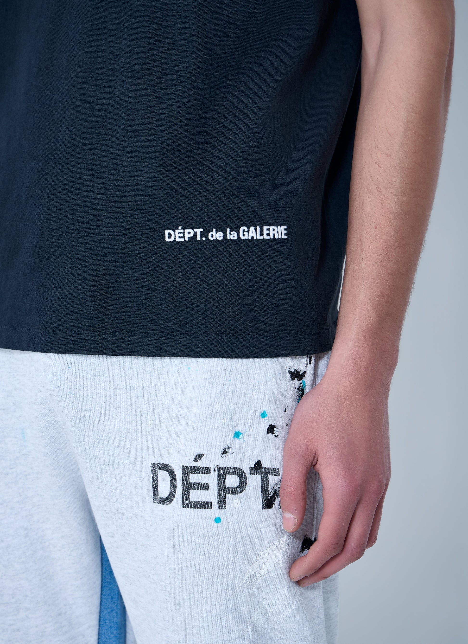 Gallery Dept. Men French Micro Logo T-Shirt GALLERY DEPT.