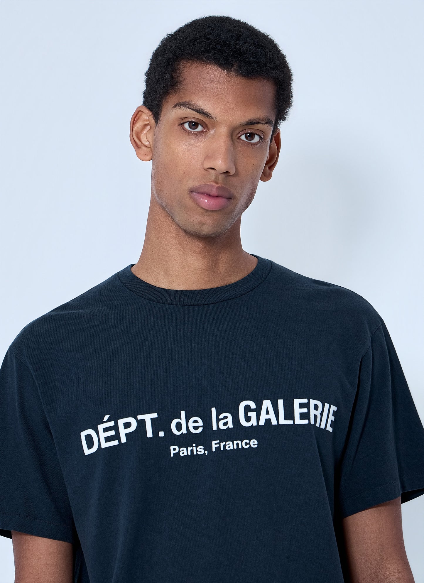 Gallery Dept. Men Logo Print Cotton T-Shirt Gallery Dept.