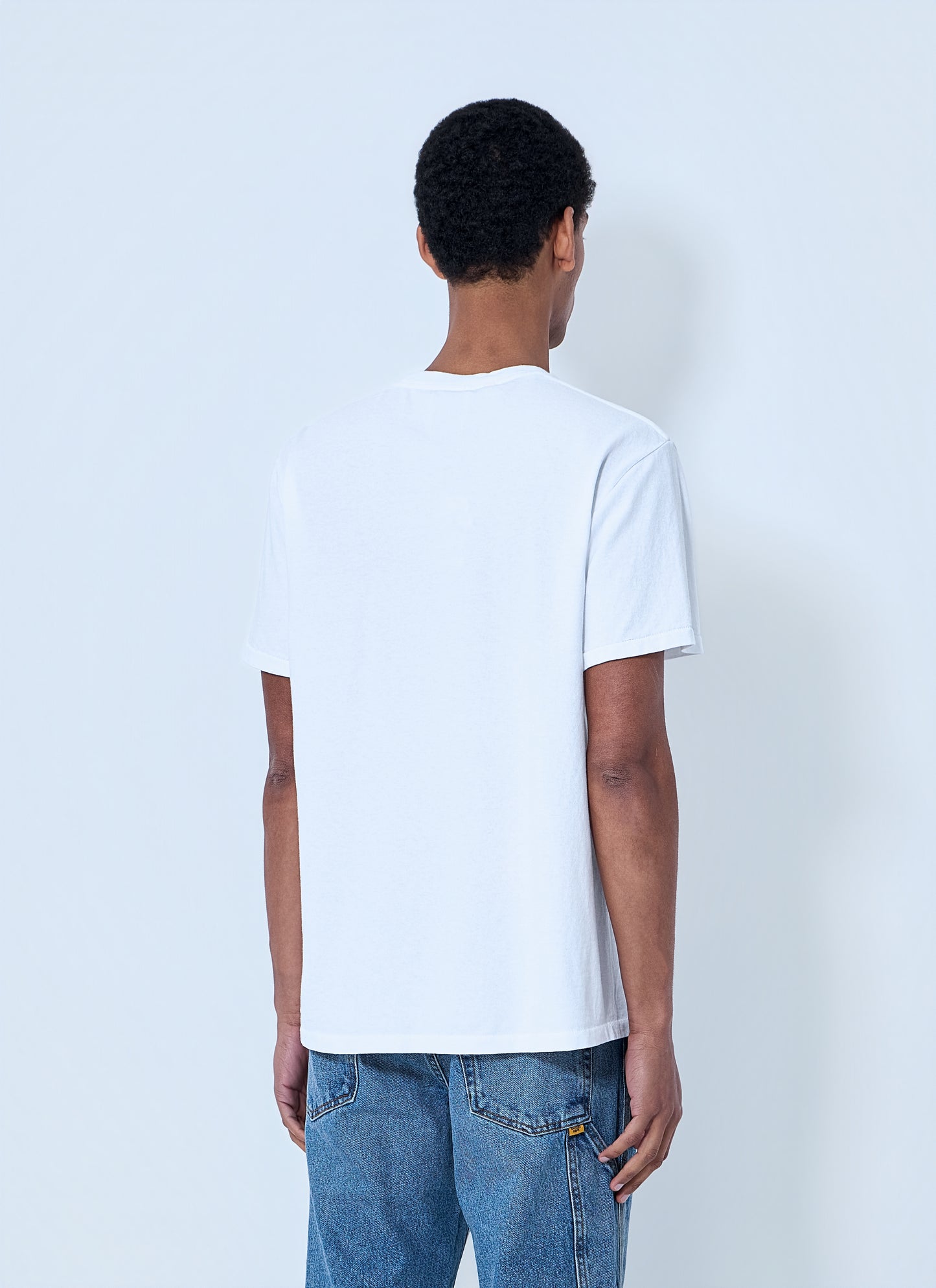 Gallery Dept. Men Cotton Jersey Logo T-Shirt GALLERY DEPT.