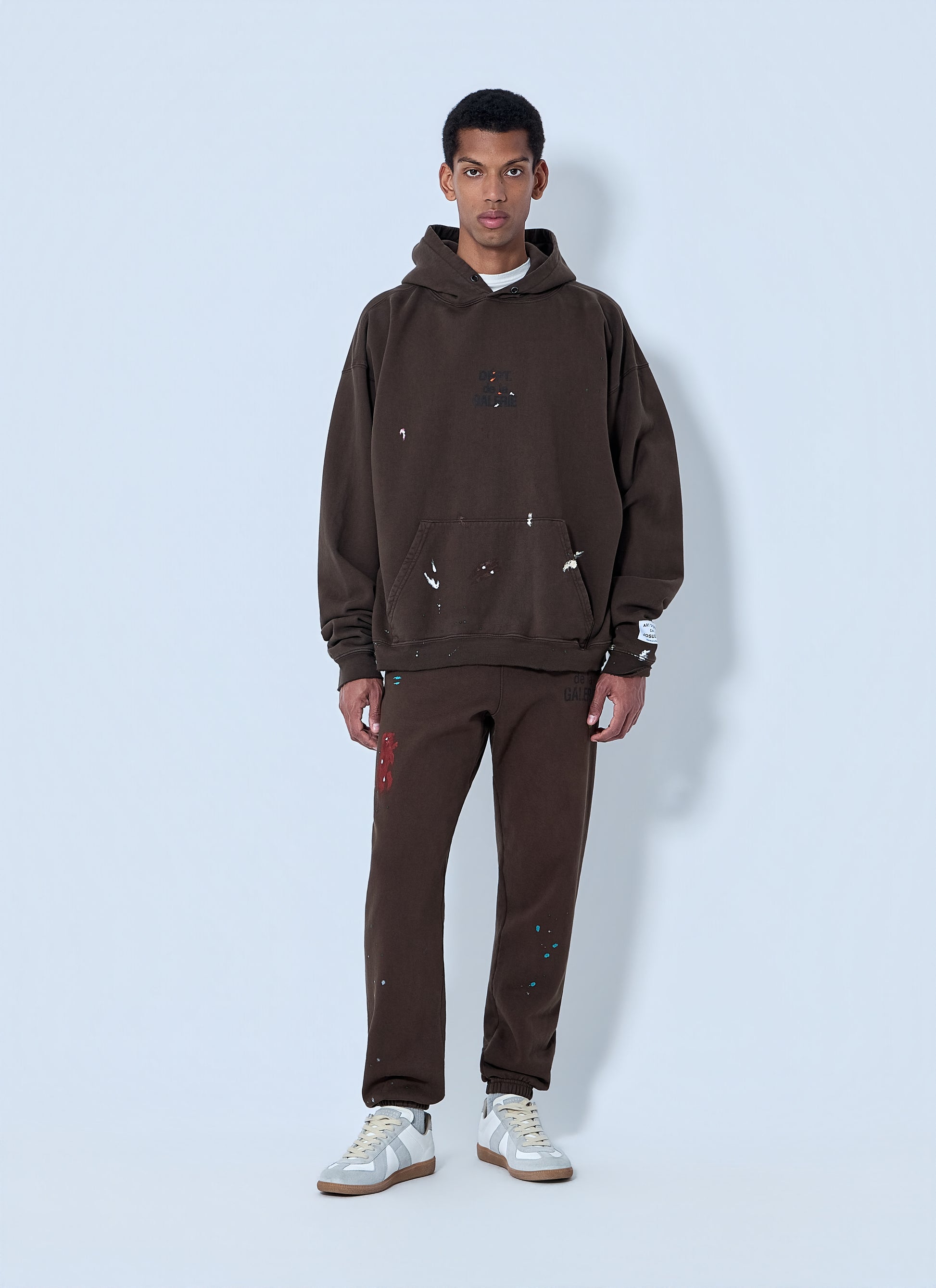 Gallery Dept. Men Abstract Print Hoodie Gallery Dept.