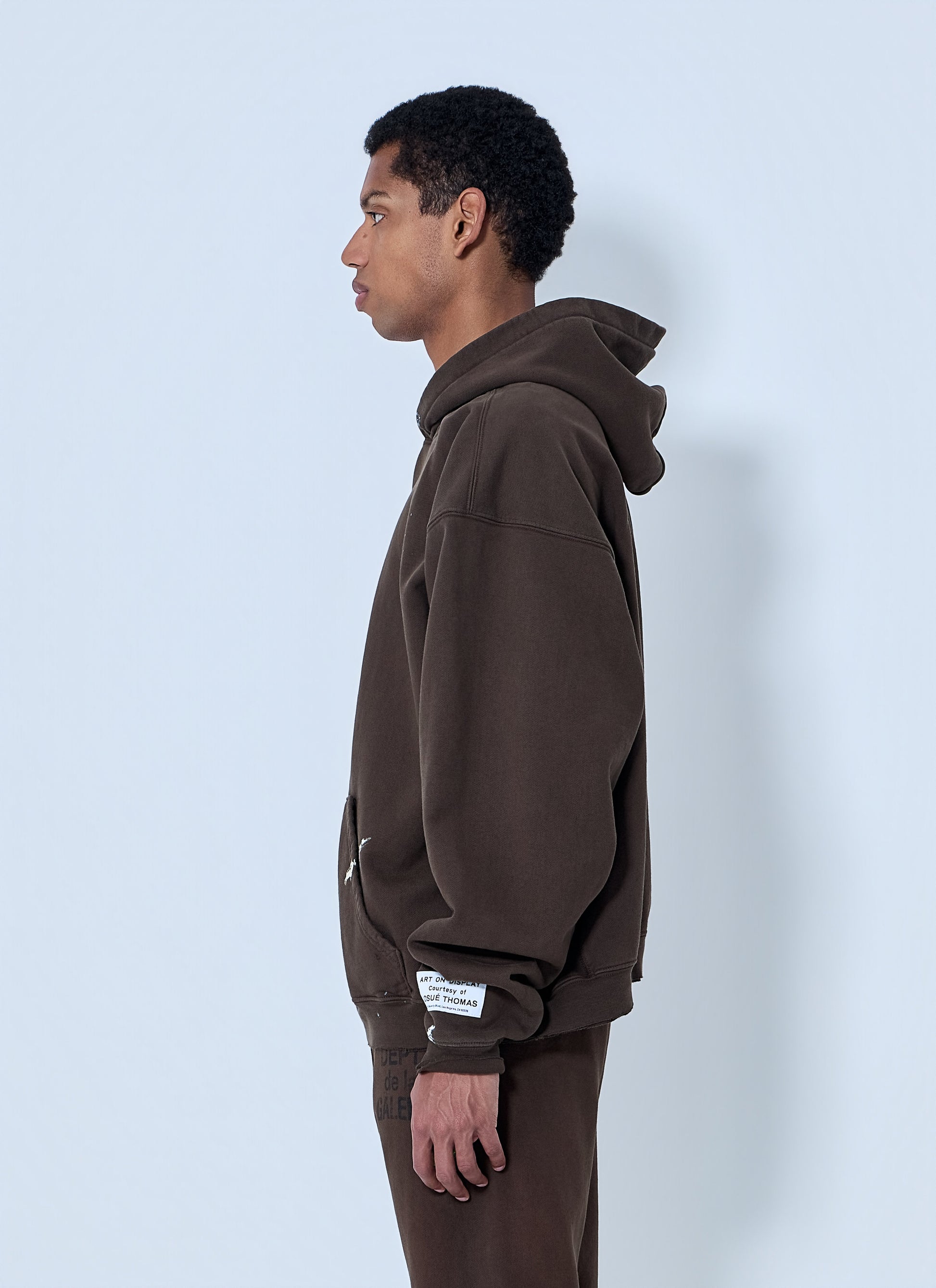 Gallery Dept. Men Abstract Print Hoodie Gallery Dept.