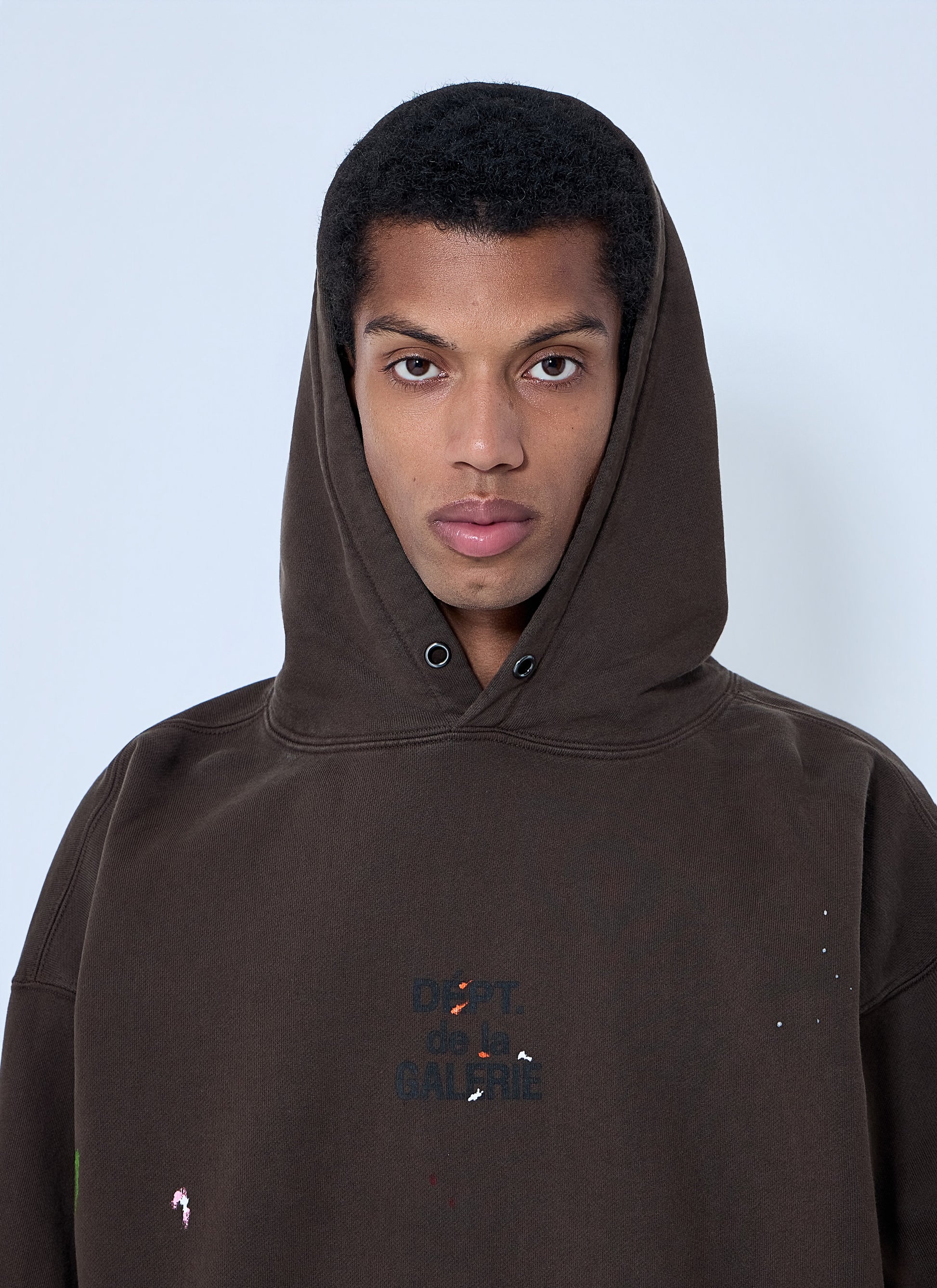 Gallery Dept. Men Abstract Print Hoodie Gallery Dept.