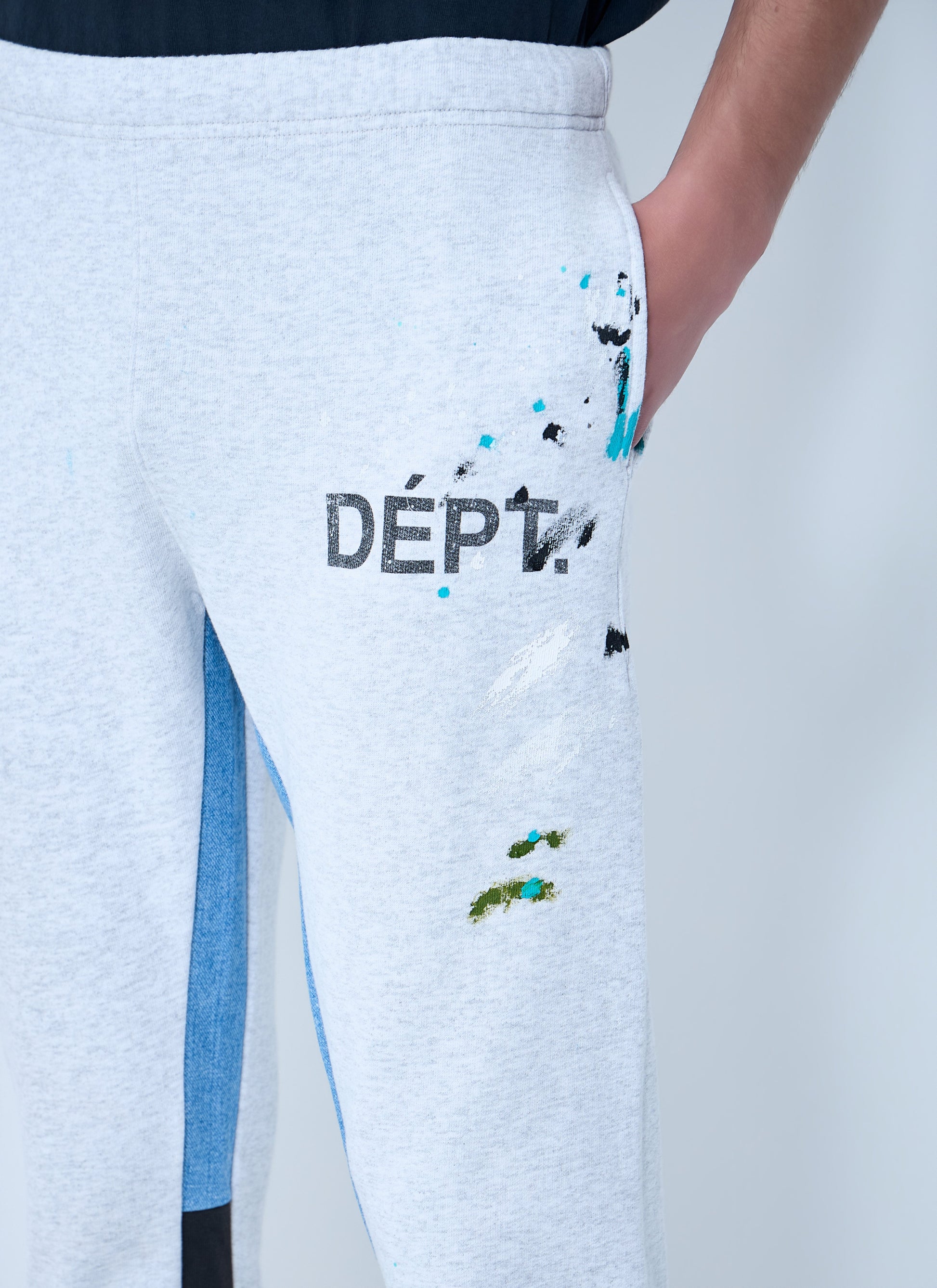 Gallery Dept. Men Logo Painted Flare Sweatpants GALLERY DEPT.
