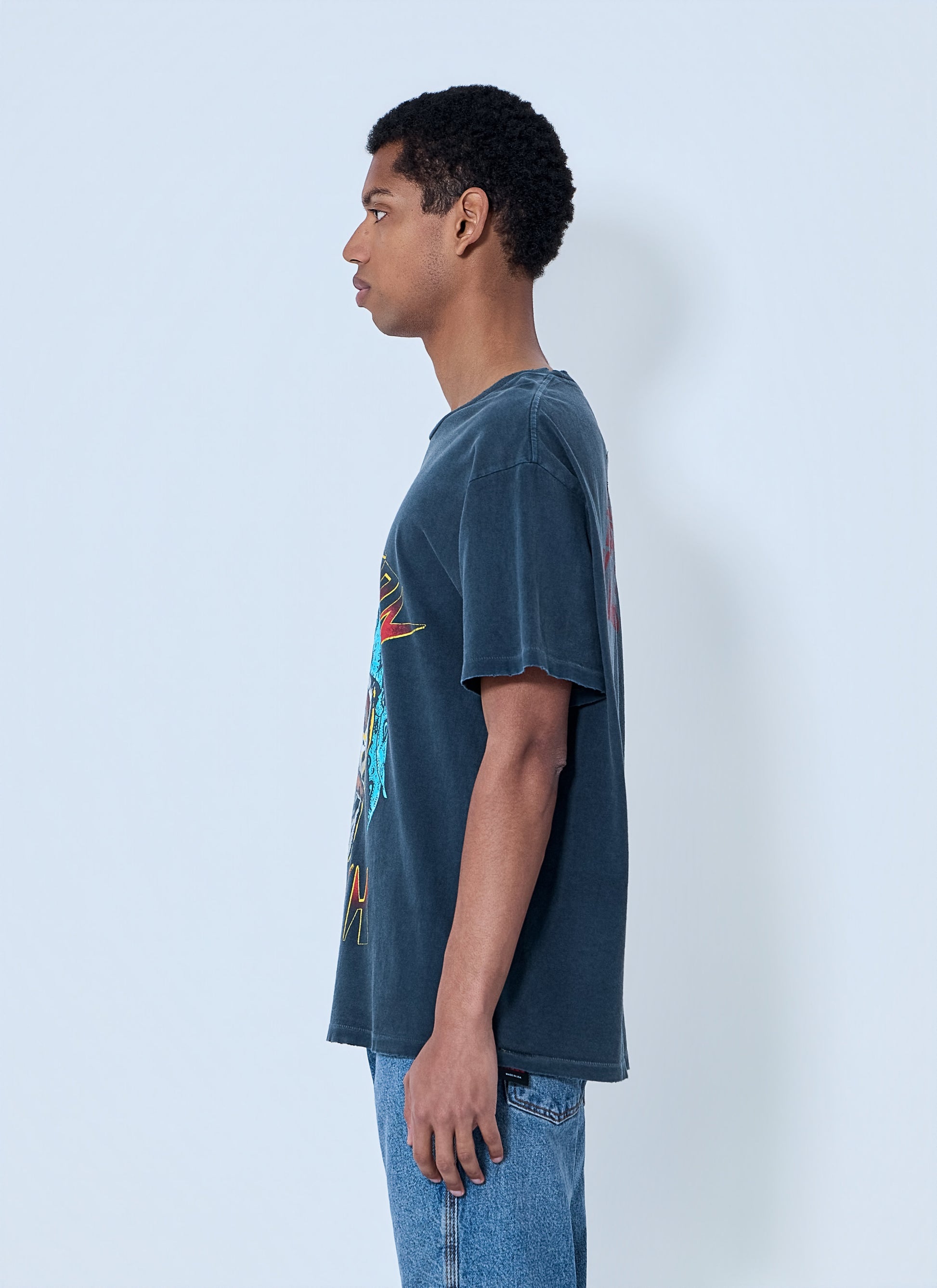Gallery Dept. Men Graphic Skull T-Shirt Gallery Dept.