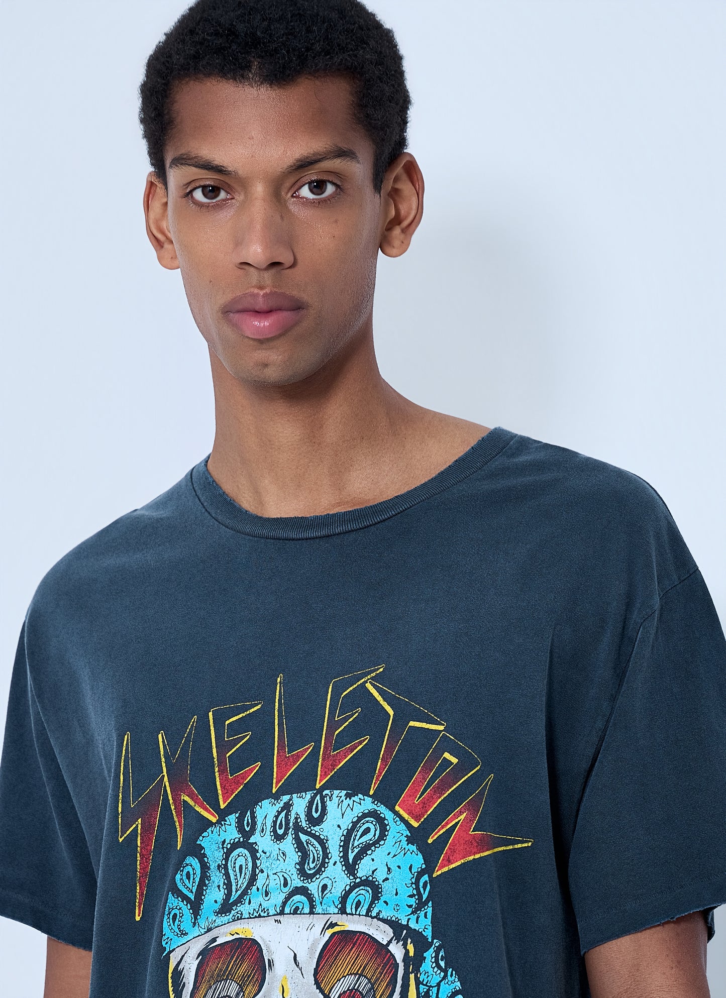 Gallery Dept. Men Graphic Skull T-Shirt Gallery Dept.