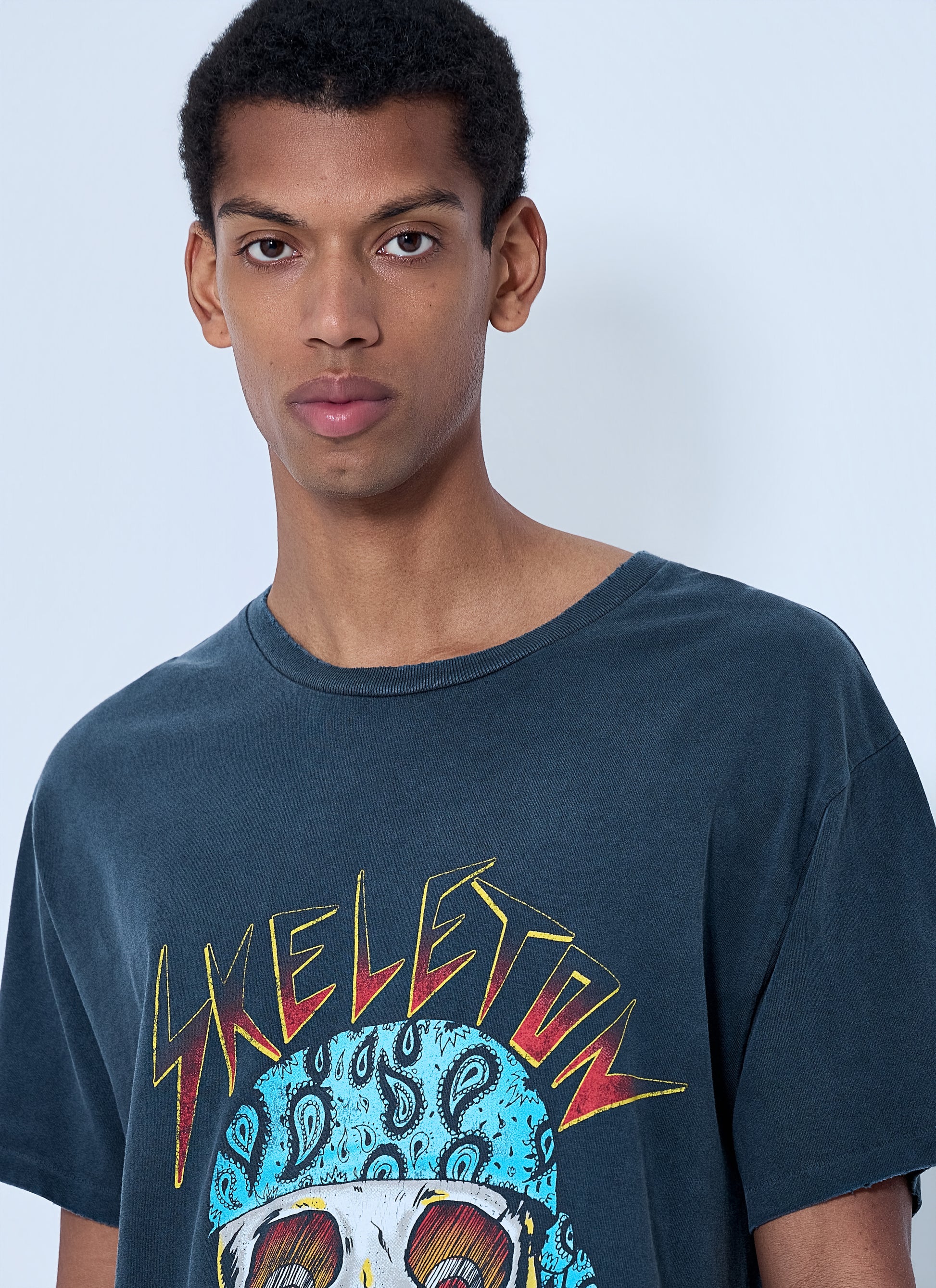 Gallery Dept. Men Graphic Skull T-Shirt Gallery Dept.